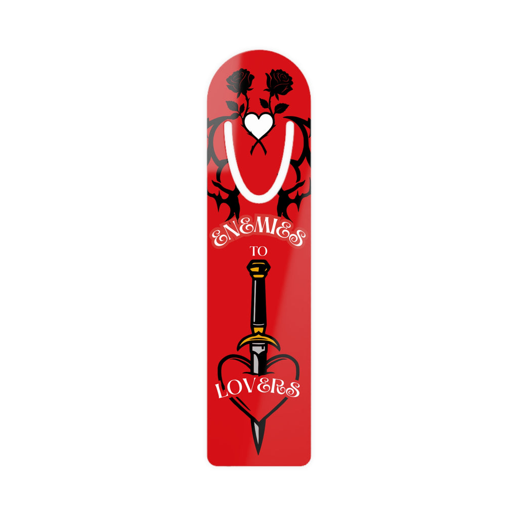 Enemies to Lovers Red Bookmark