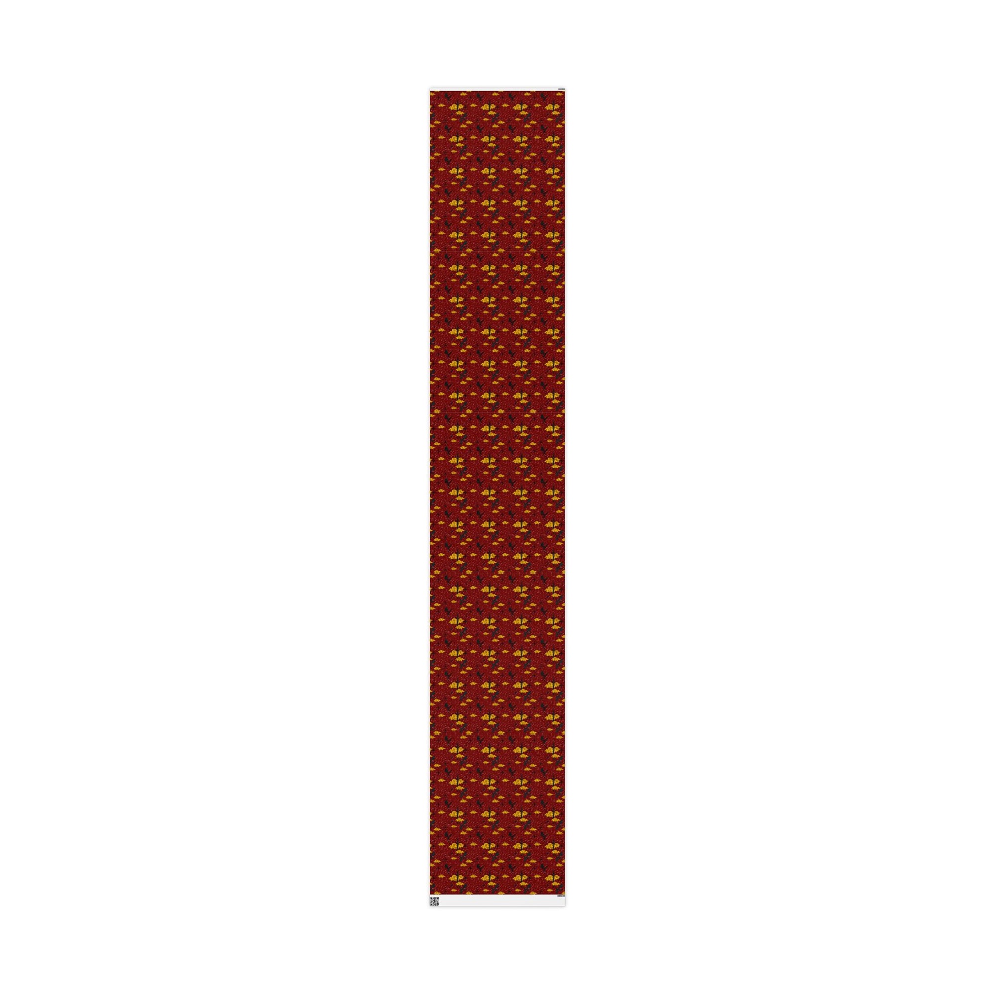 Dragons and Cherry Red Sky Wrapping Paper