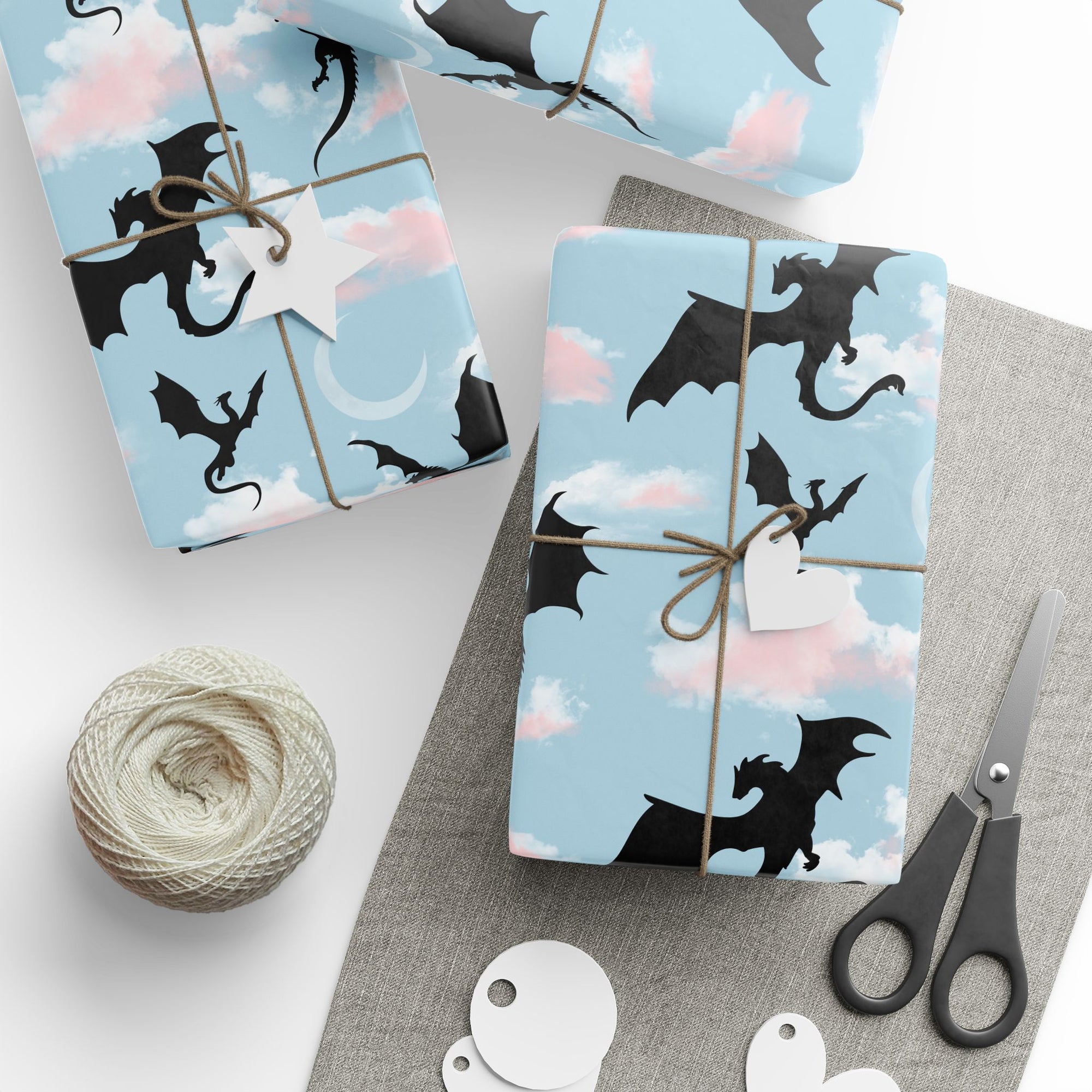 Daydreaming with Dragons Wrapping Paper