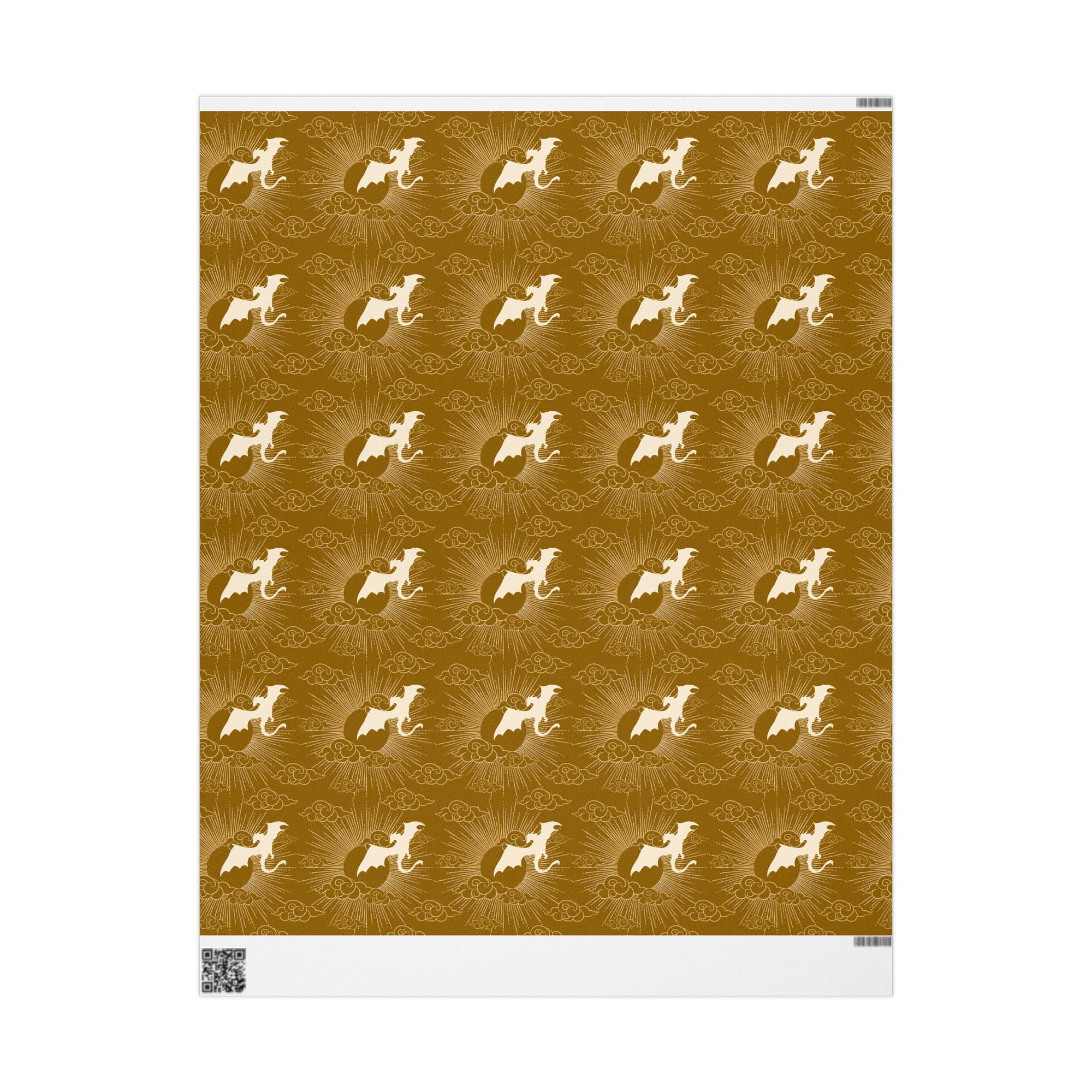 Dragon in Sun Wrapping Paper