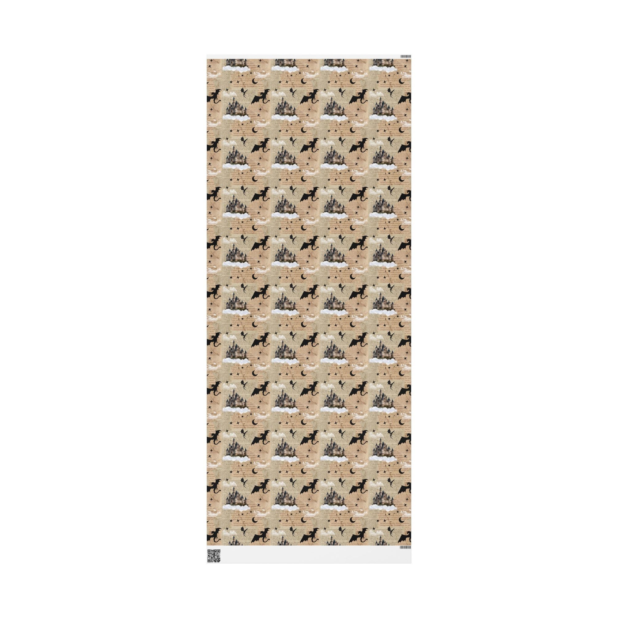 Castles in Pages Wrapping Paper