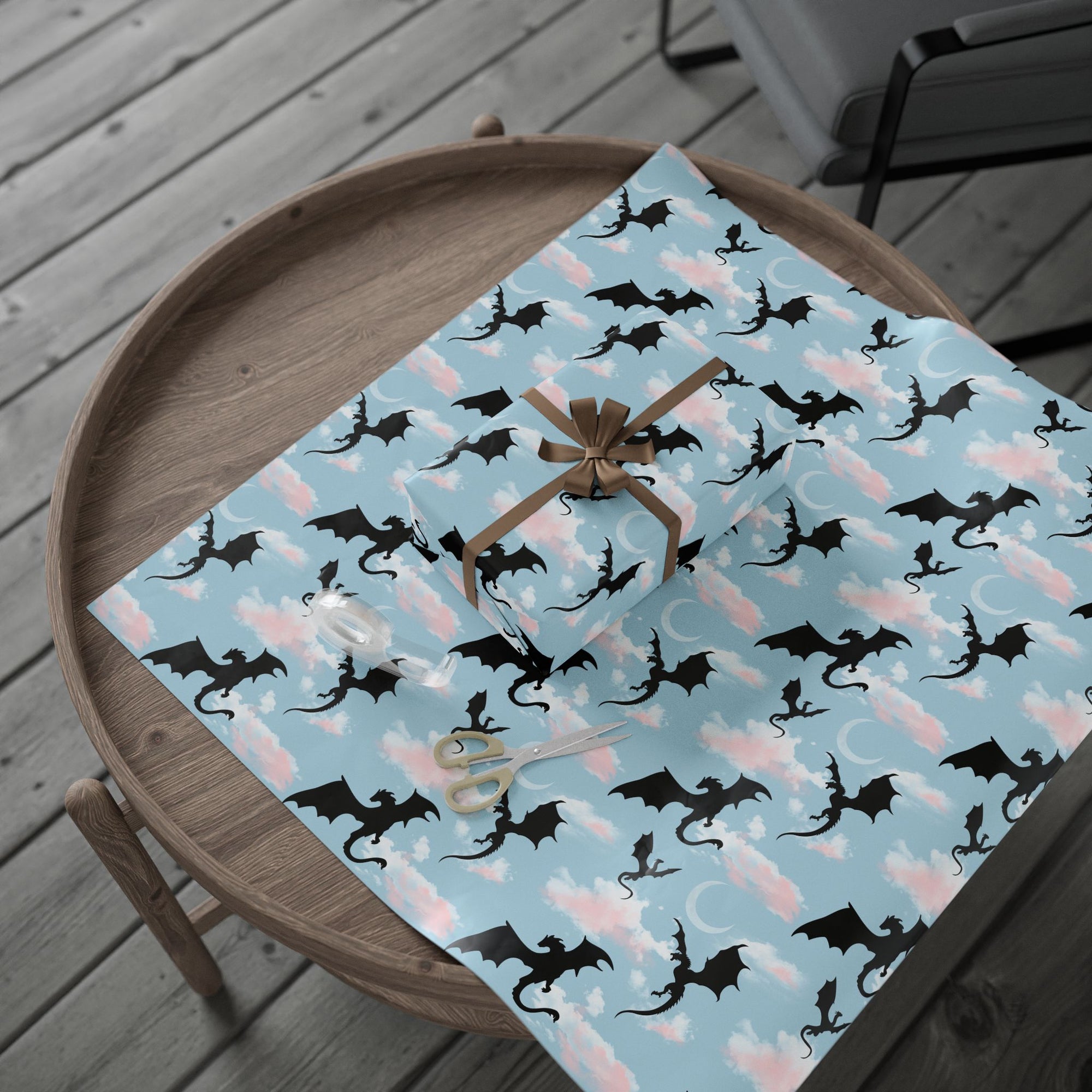 Daydreaming with Dragons Wrapping Paper