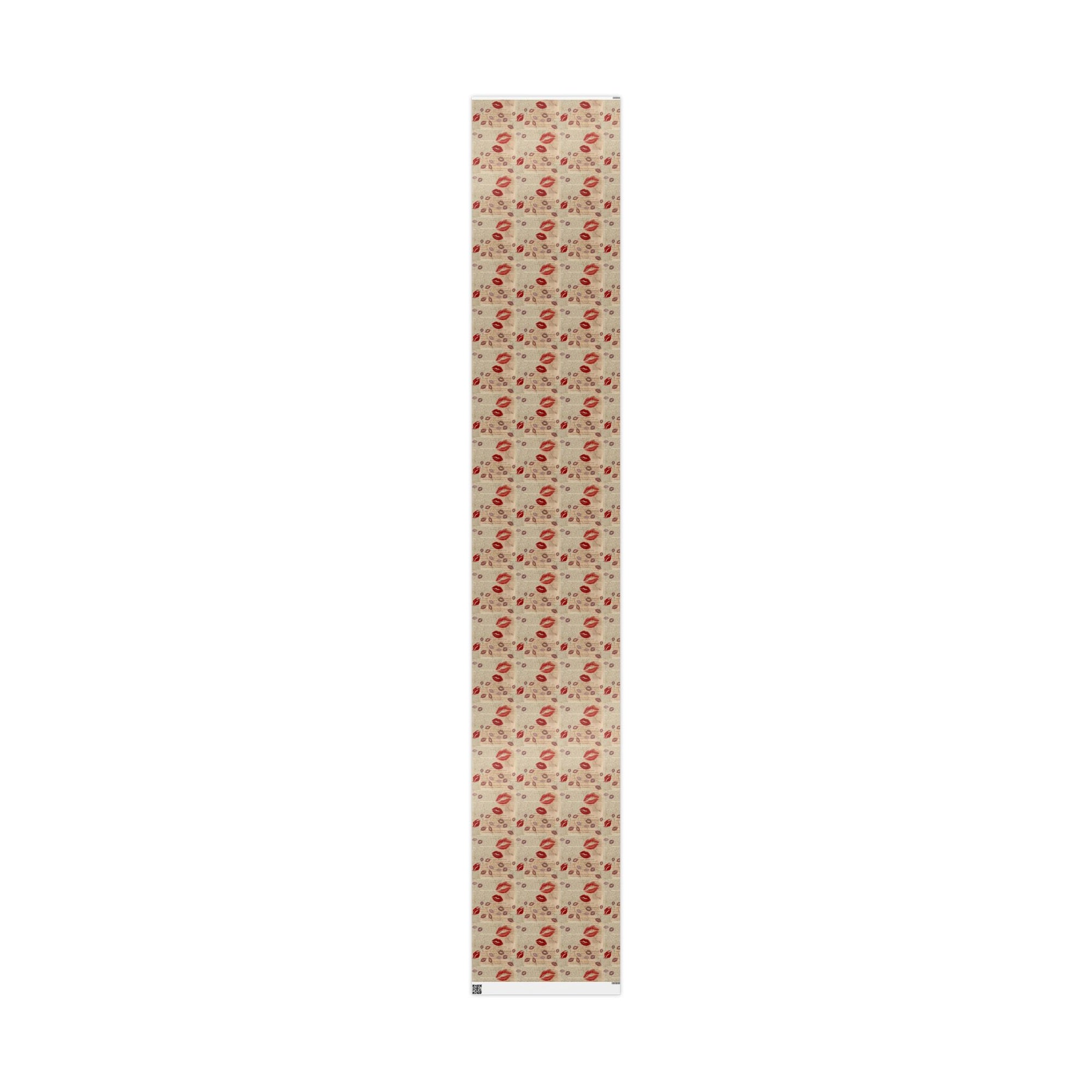 Kisses and Pages Wrapping Paper