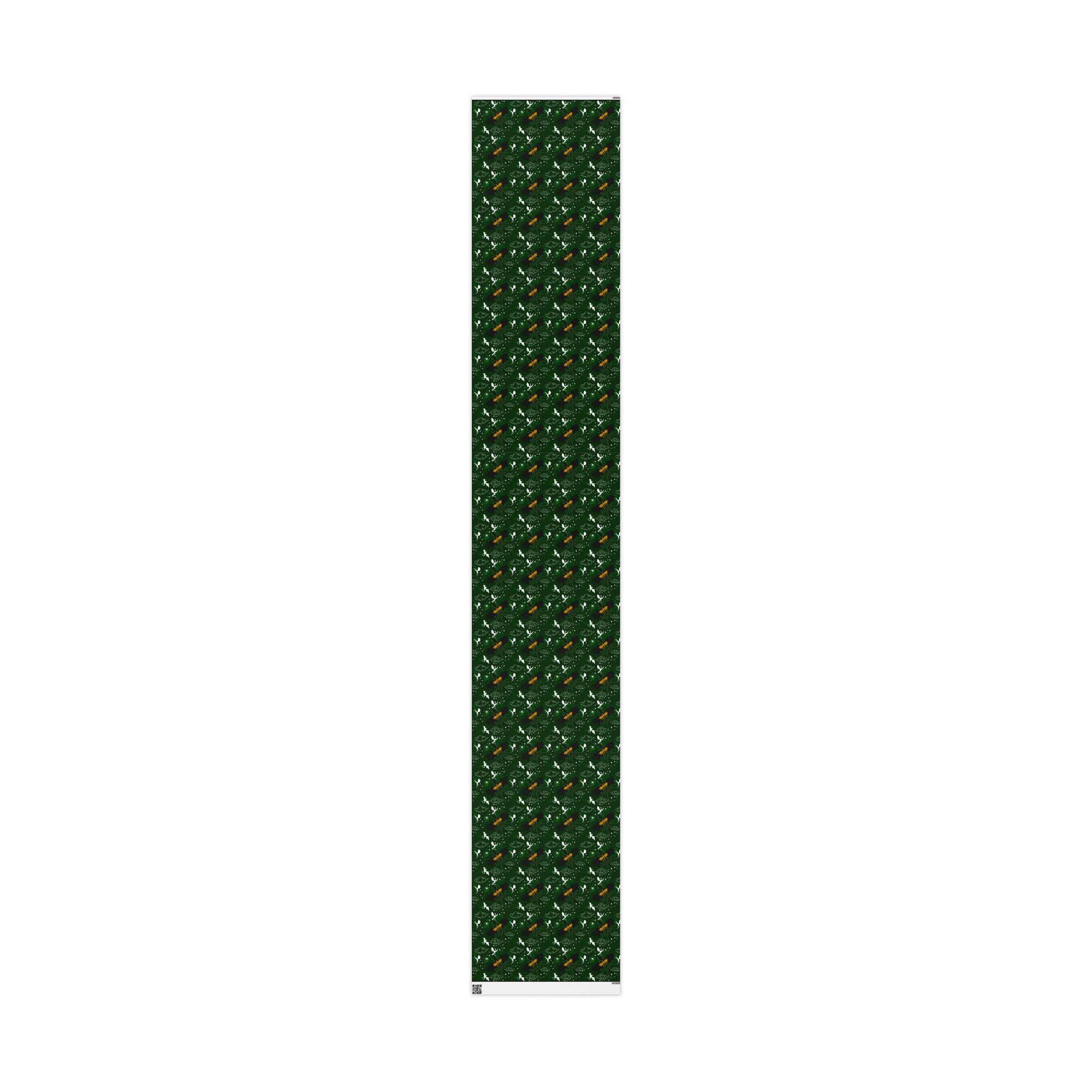 Dragons in Sky Green Wrapping Paper
