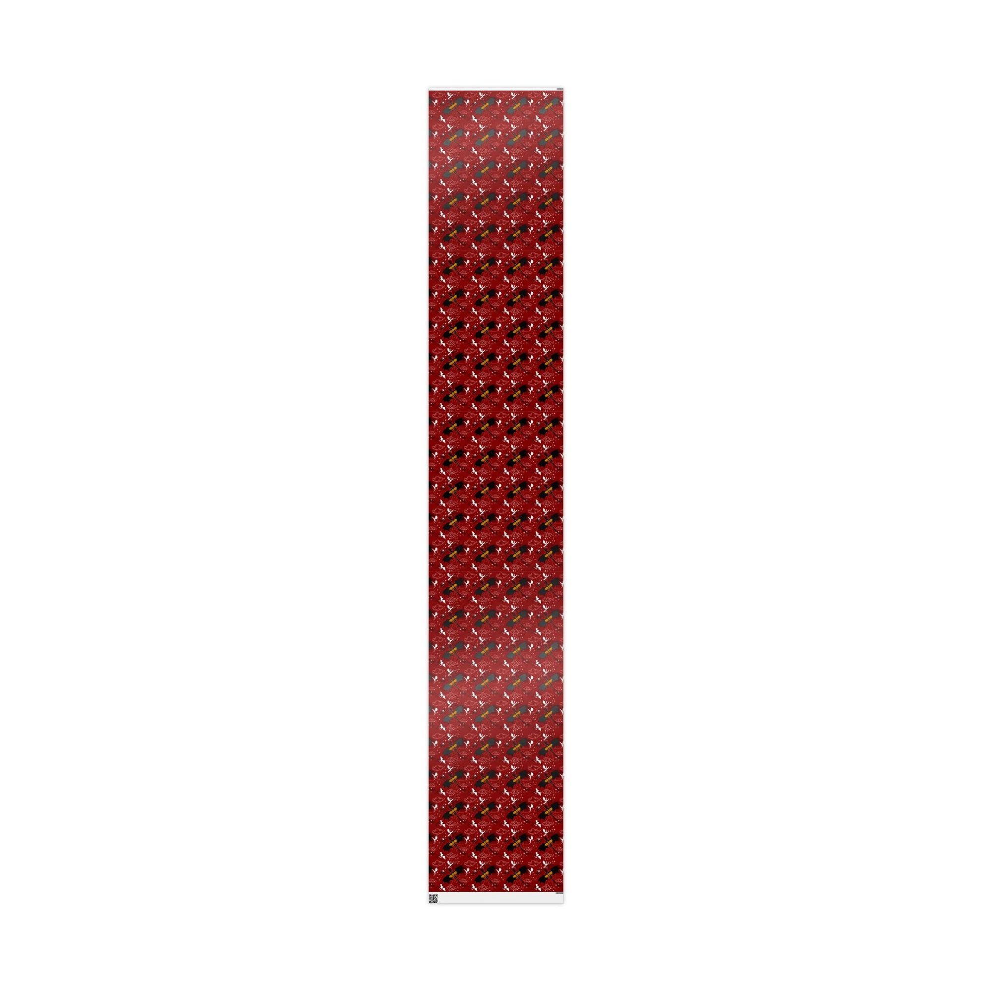 Dragons in Red Sky Wrapping Paper