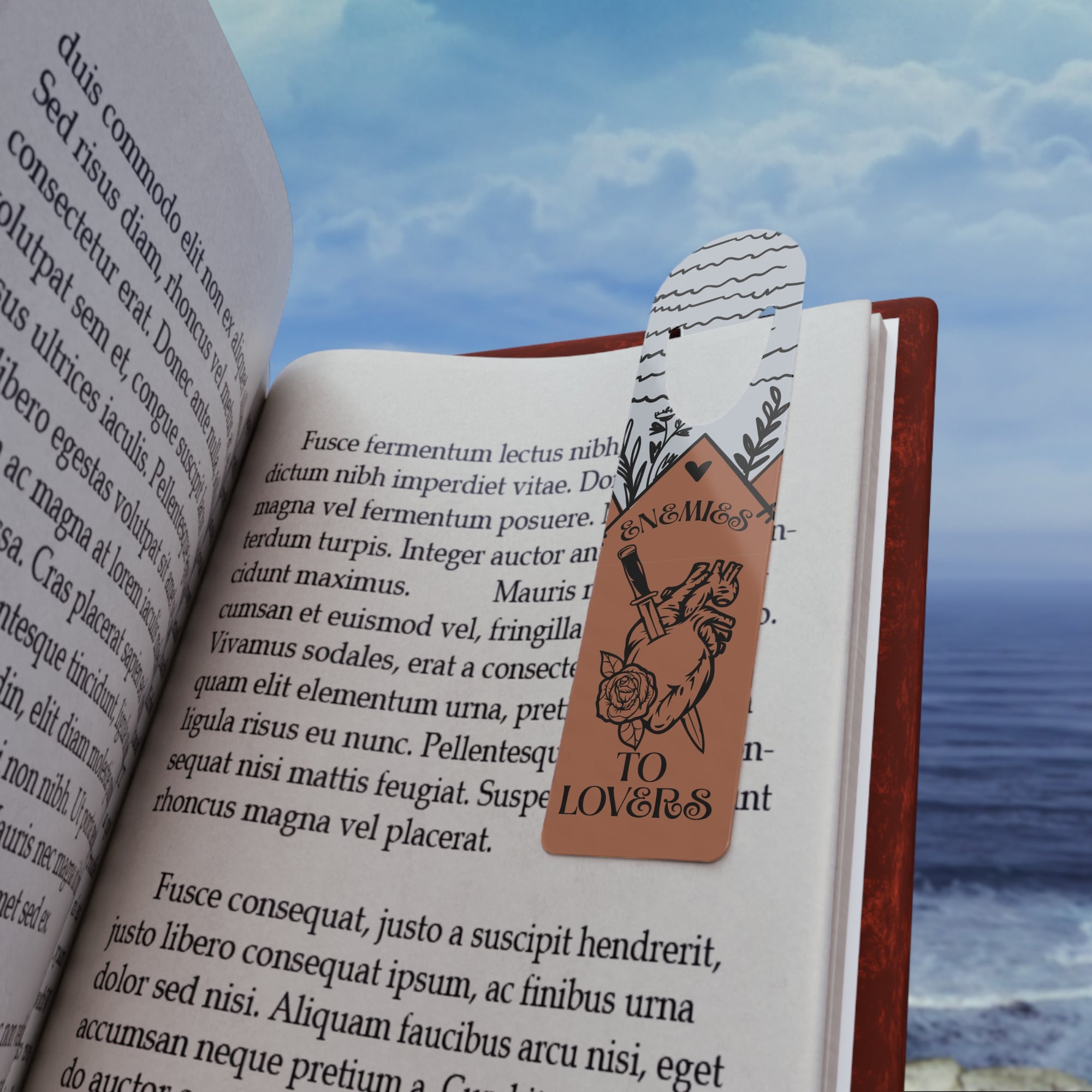 Enemies to Lovers Letter Bookmark