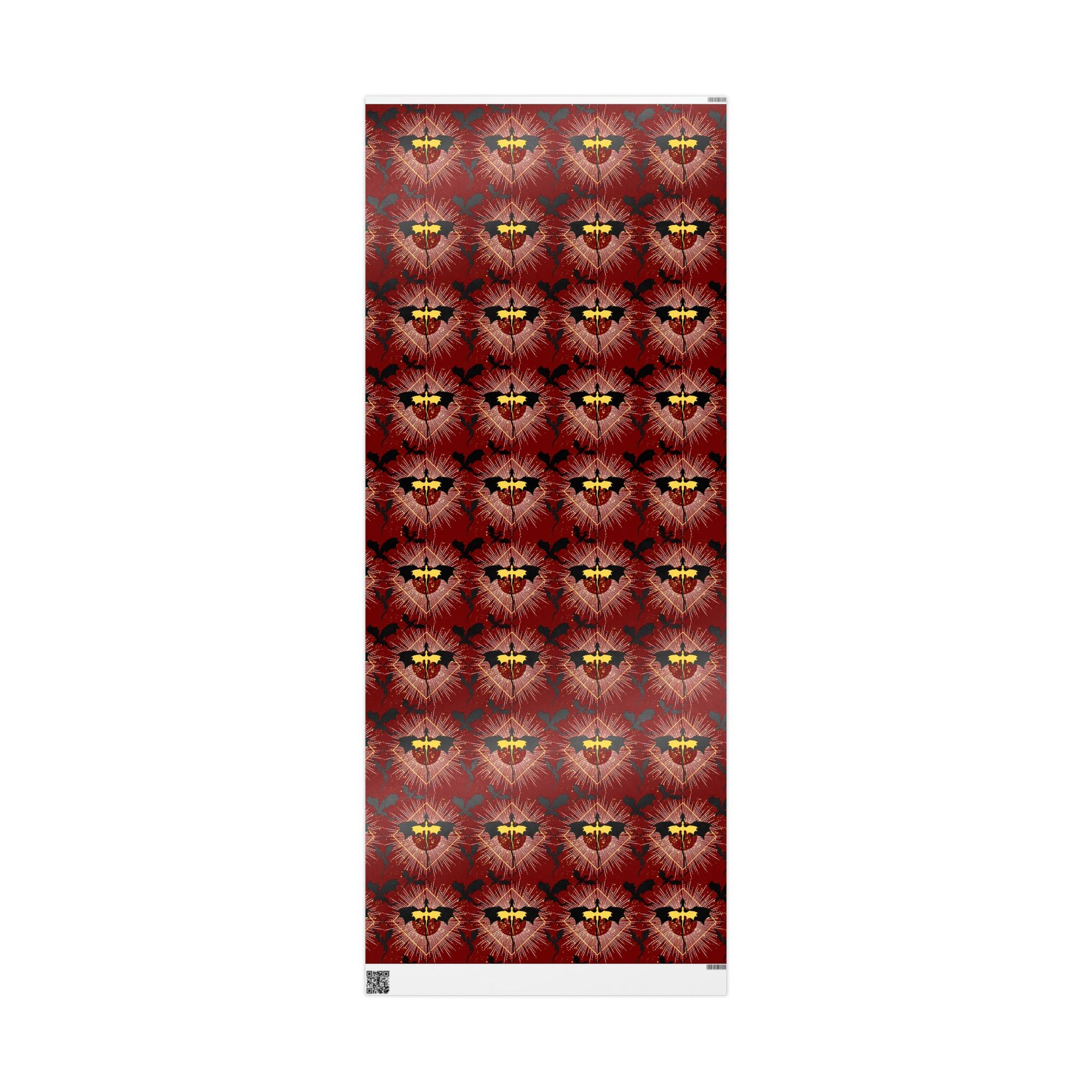 Cherry Red Dragon Wrapping Paper