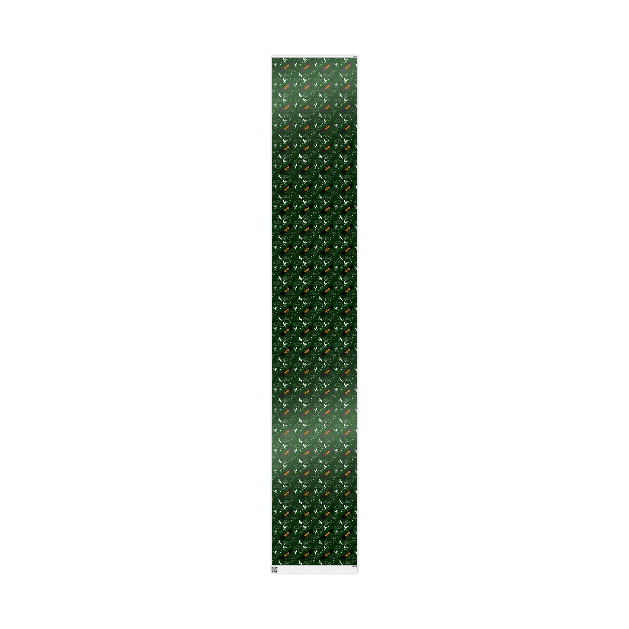 Dragons in Sky Green Wrapping Paper