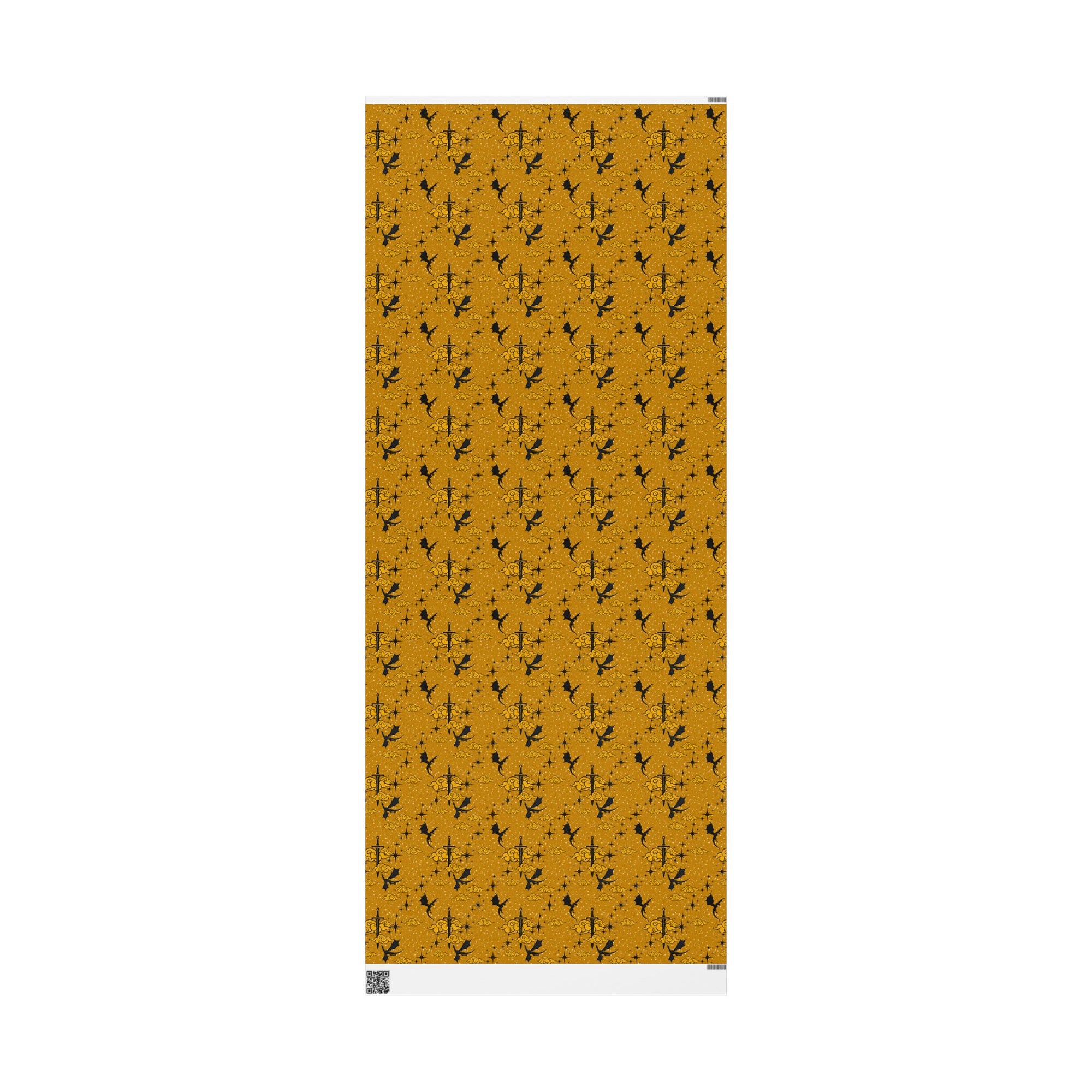 Golden Dragons Age Wrapping Paper