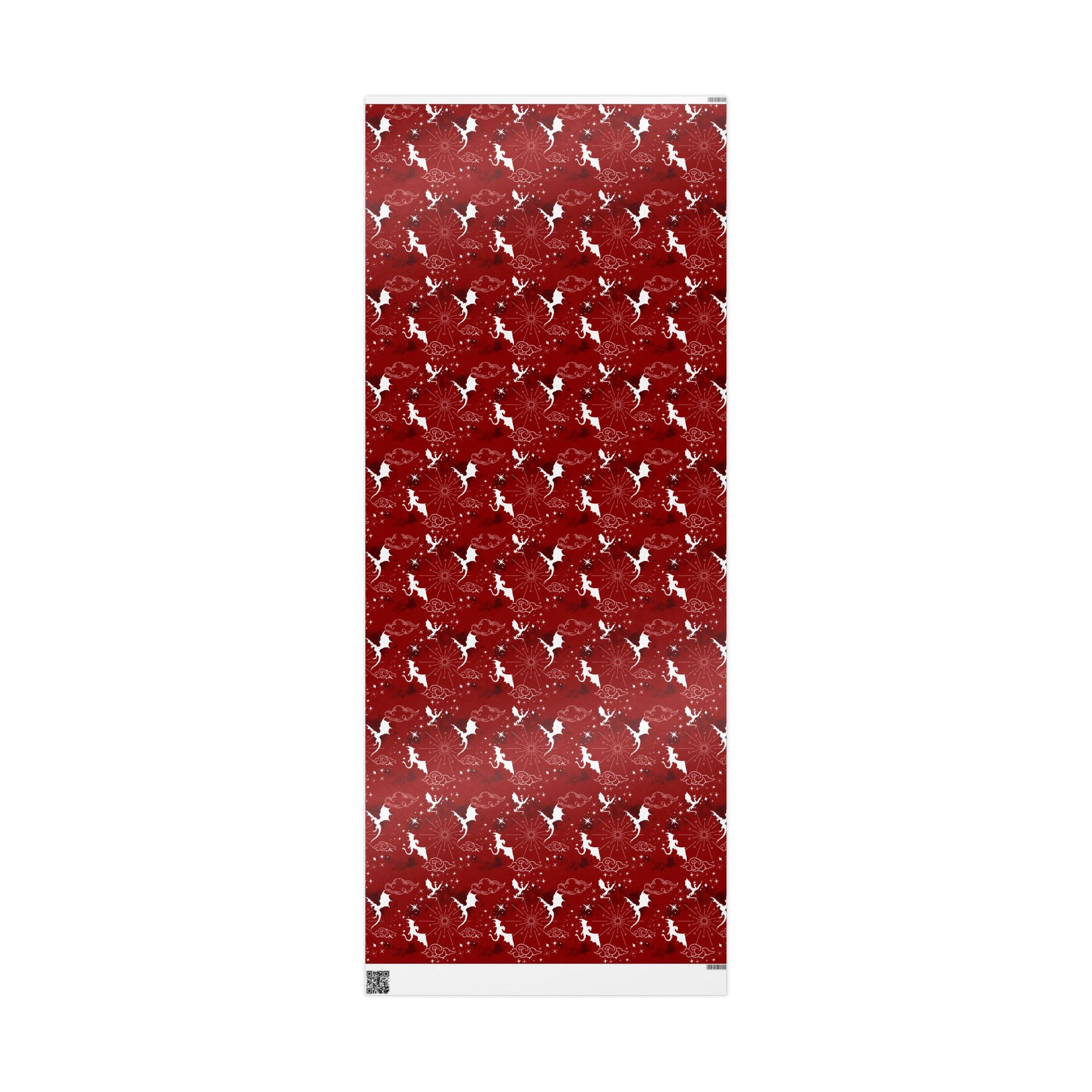 White Dragons in Red Wrapping Paper