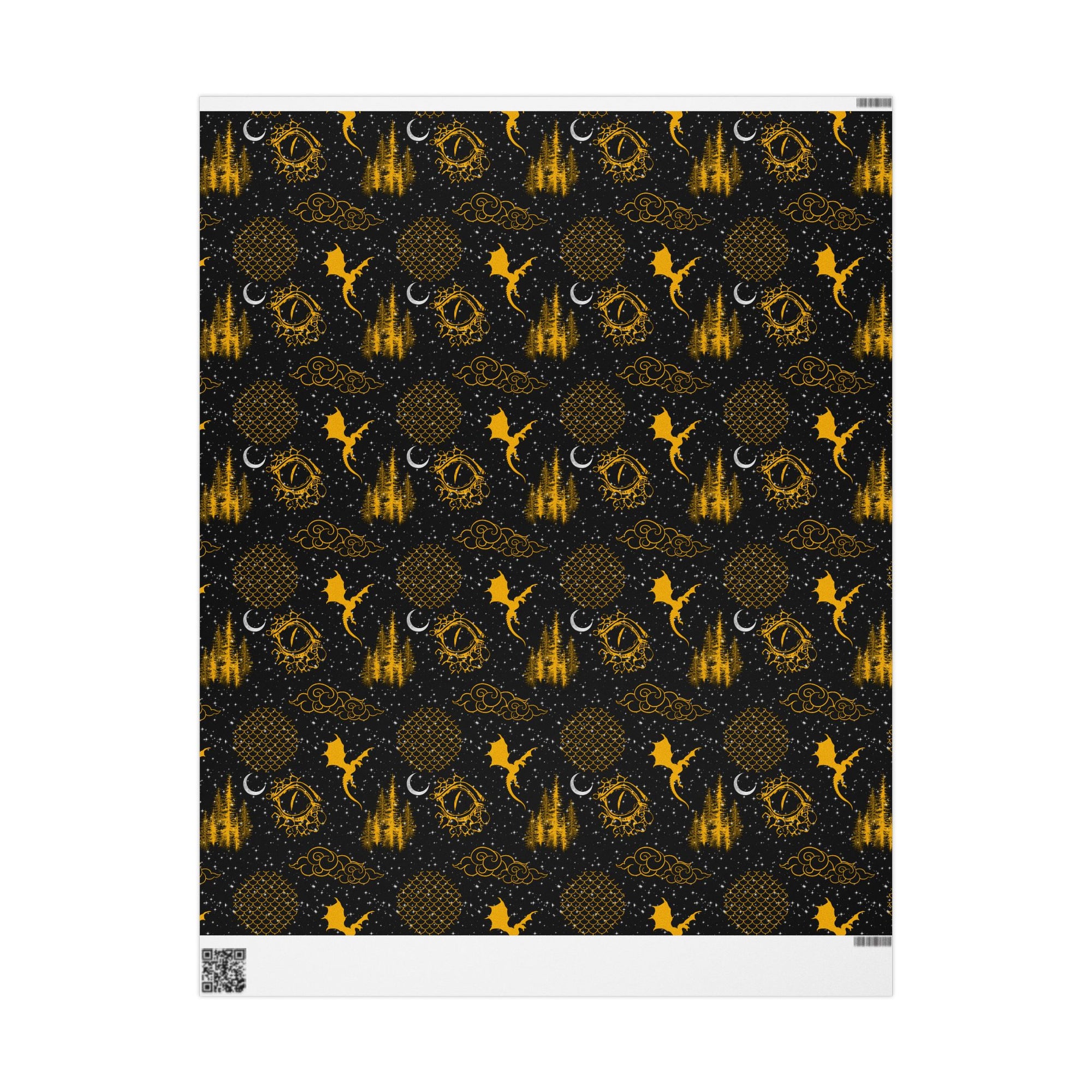 Dragon Fantasy Reader Wrapping Paper