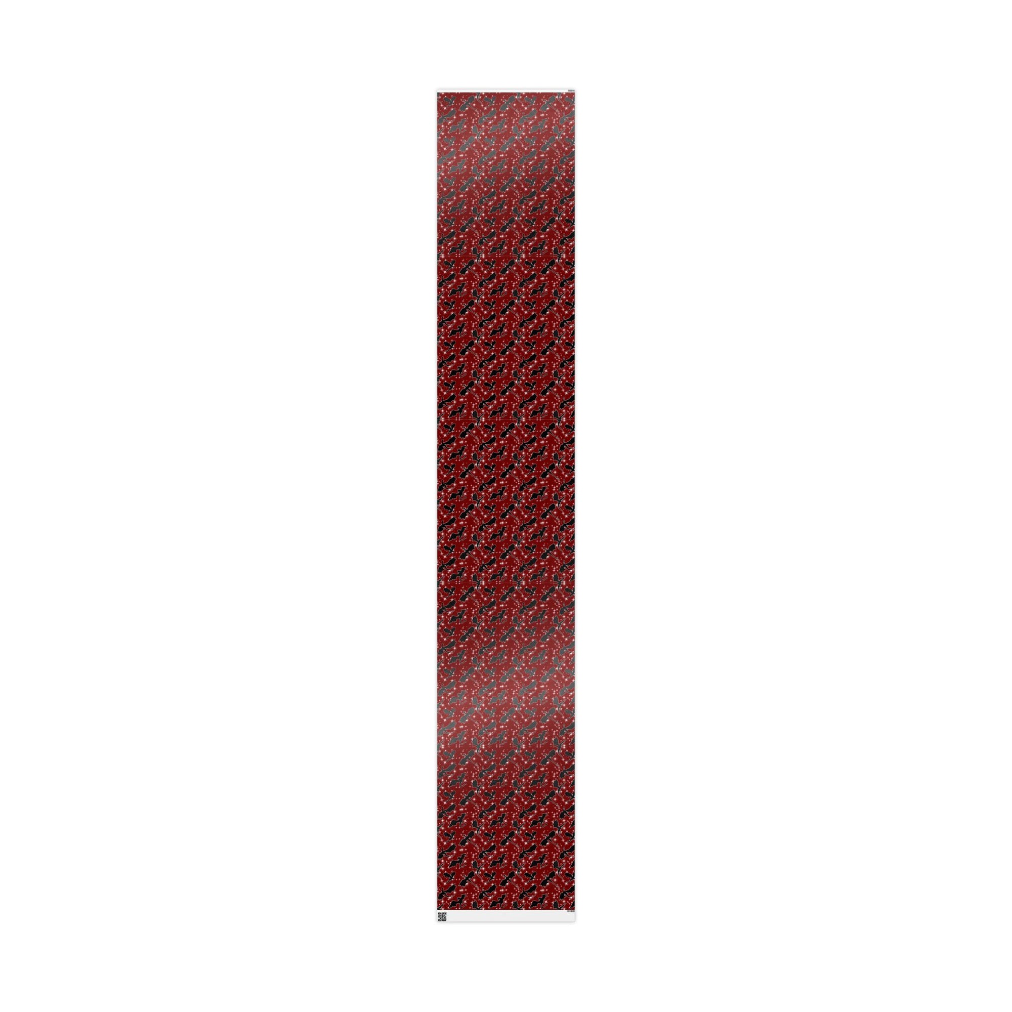 Dragons in Red Starry Wrapping Papers