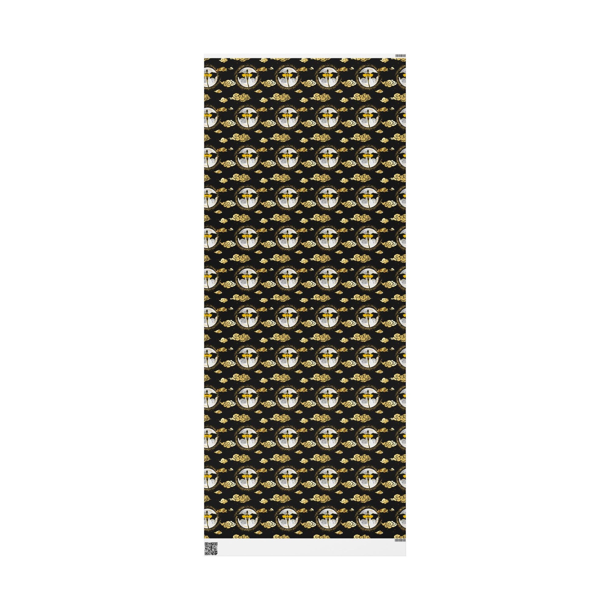 Dragons in Moonlight Wrapping Papers