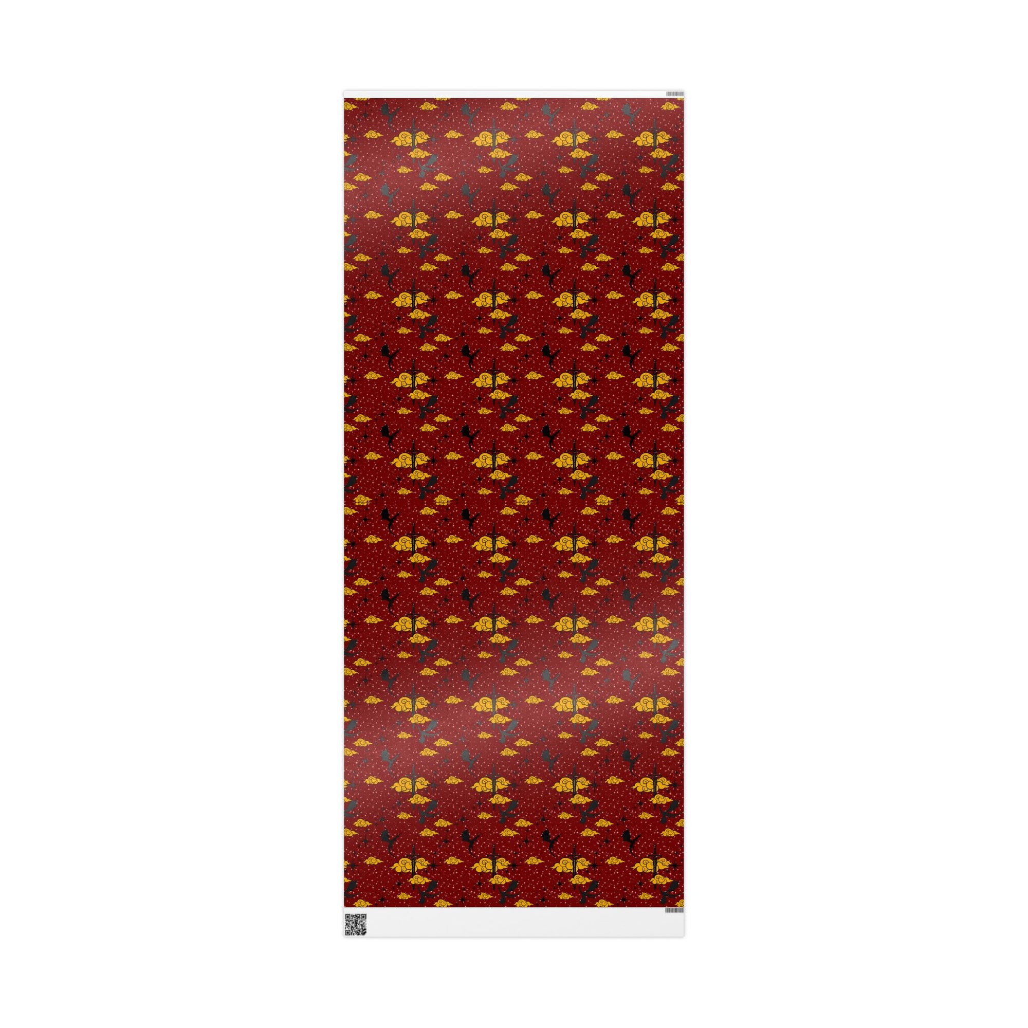 Dragons and Cherry Red Sky Wrapping Paper