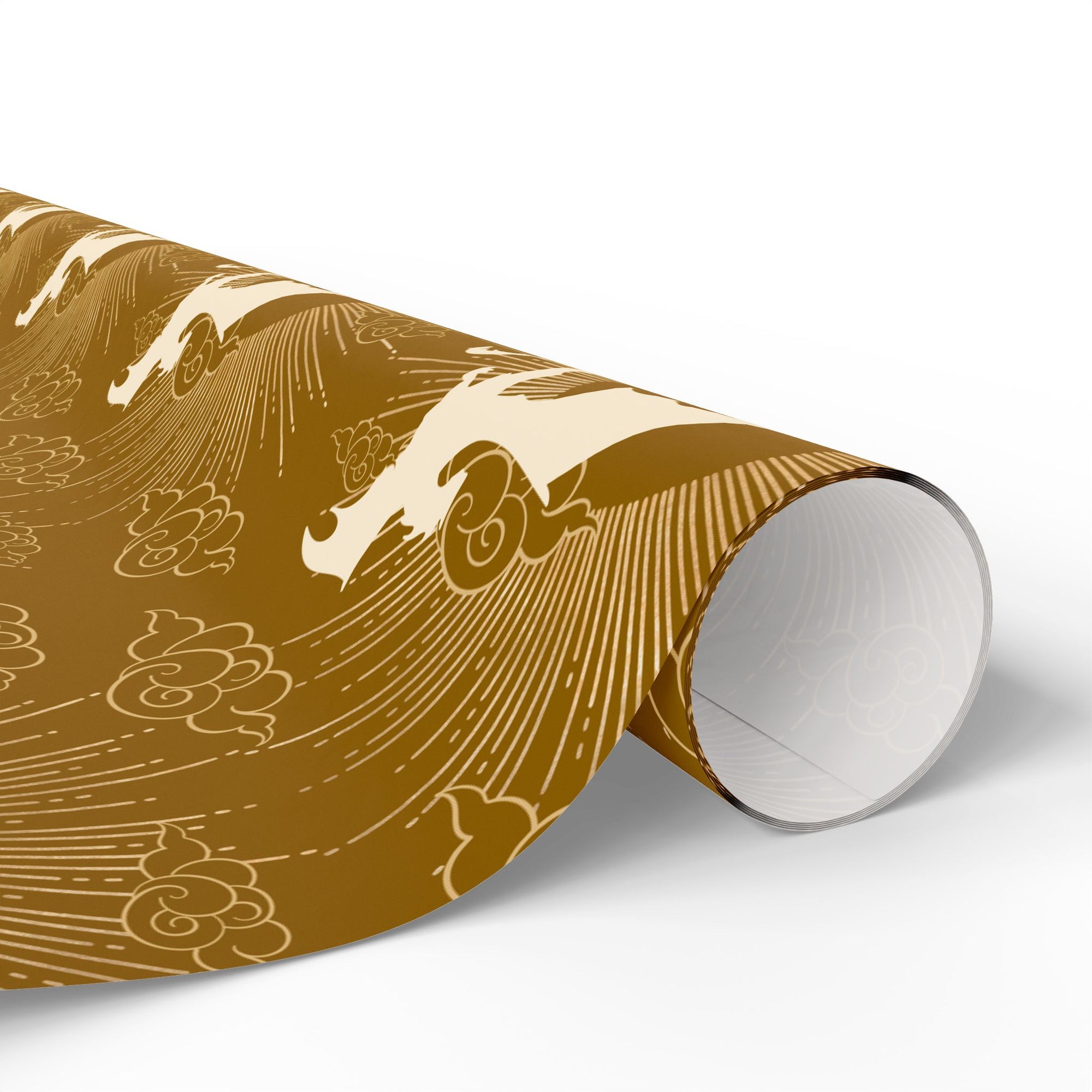 Dragon in Sun Wrapping Paper