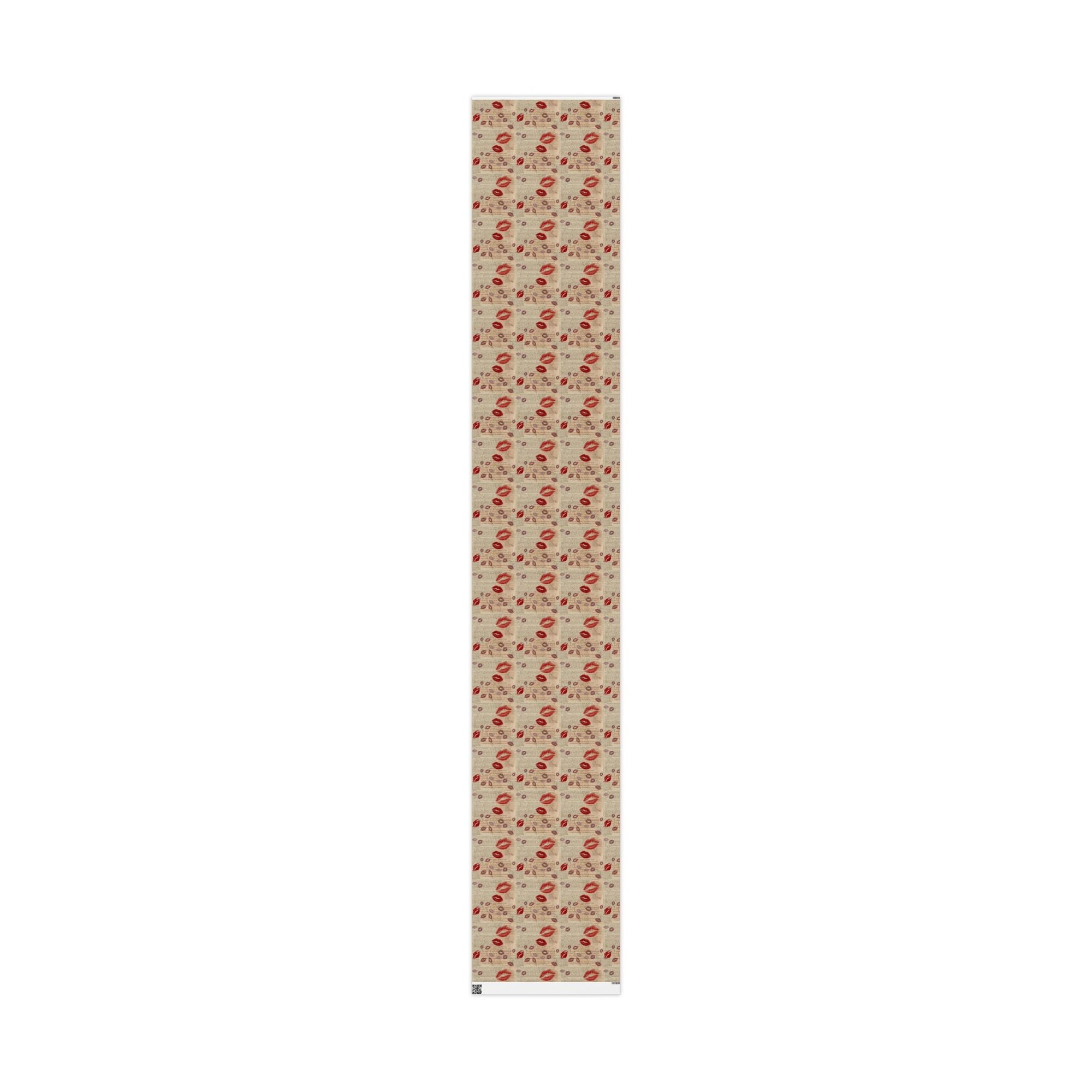 Kisses and Pages Wrapping Paper