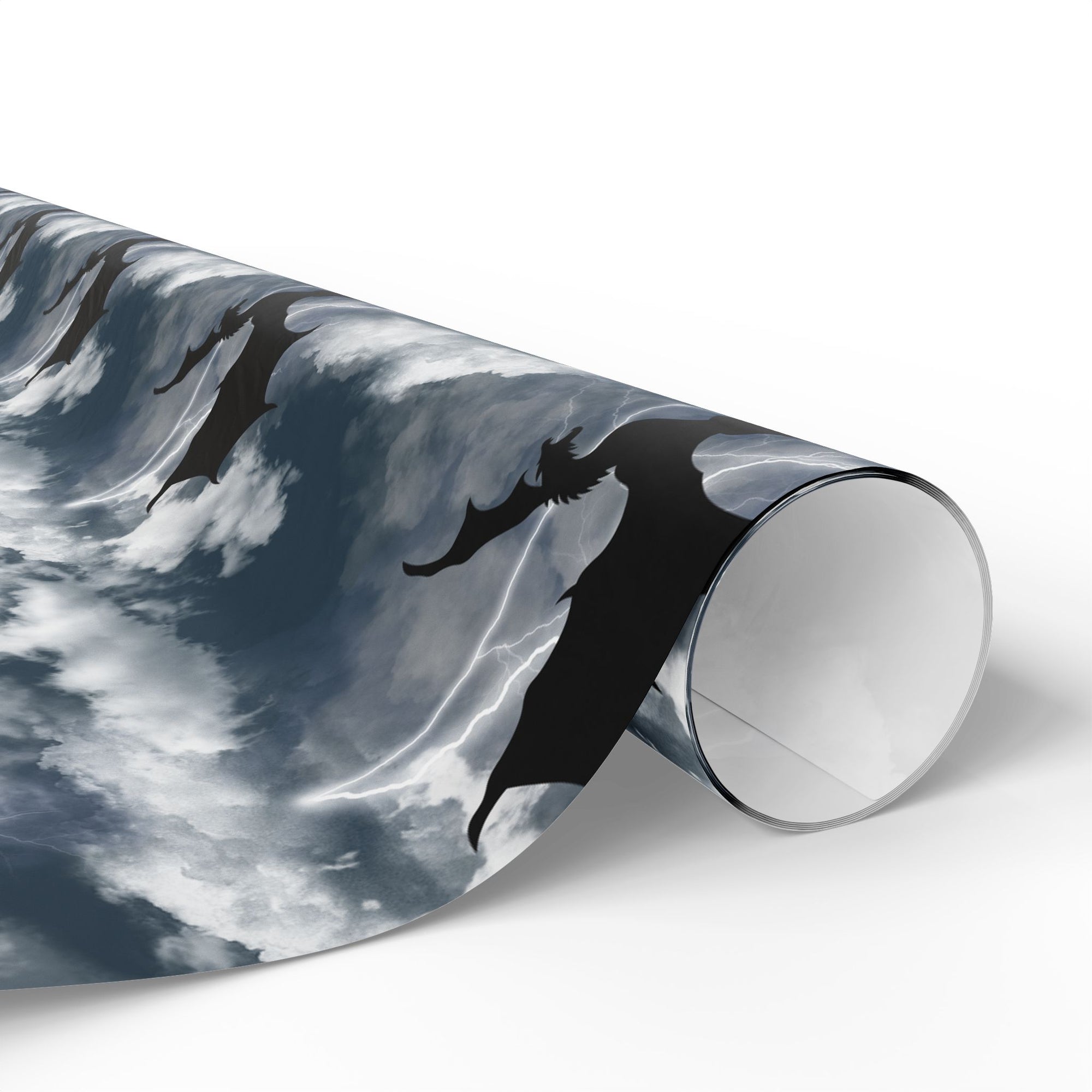 Dragon in Thee Storm Wrapping Paper