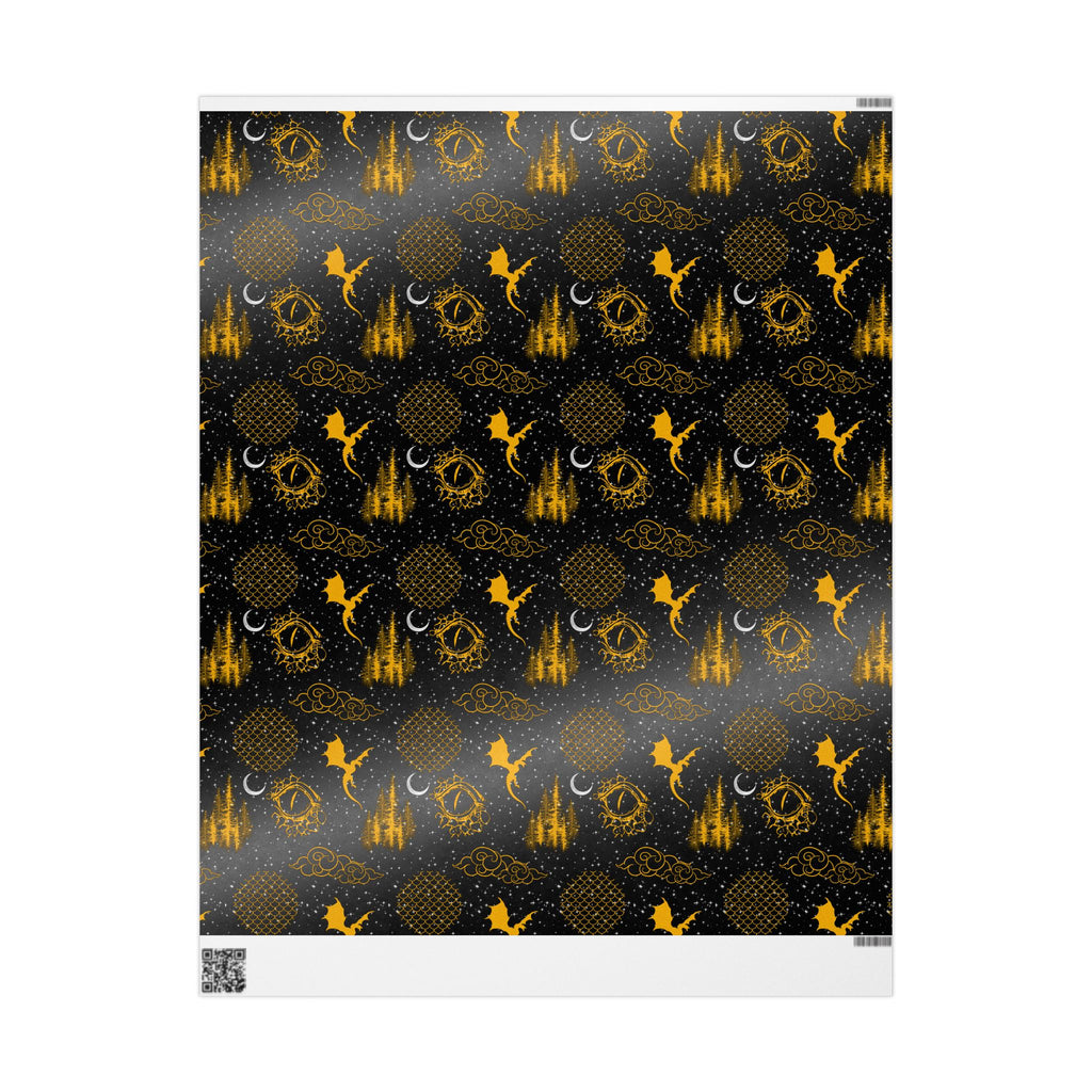 Dragon Fantasy Reader Wrapping Paper