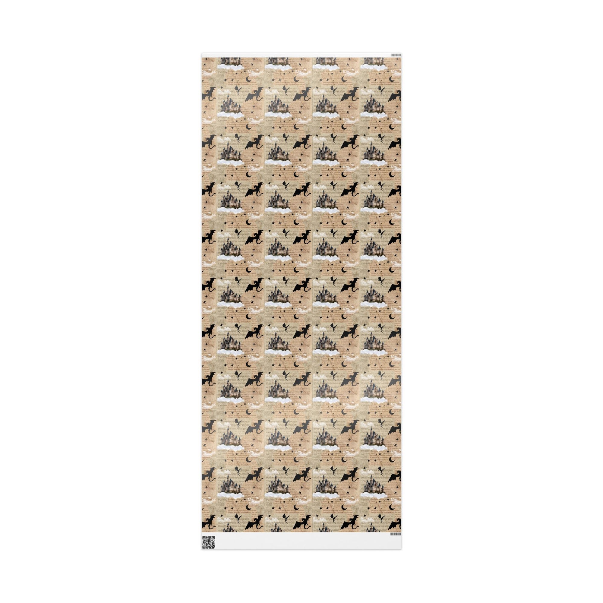 Castles in Pages Wrapping Paper