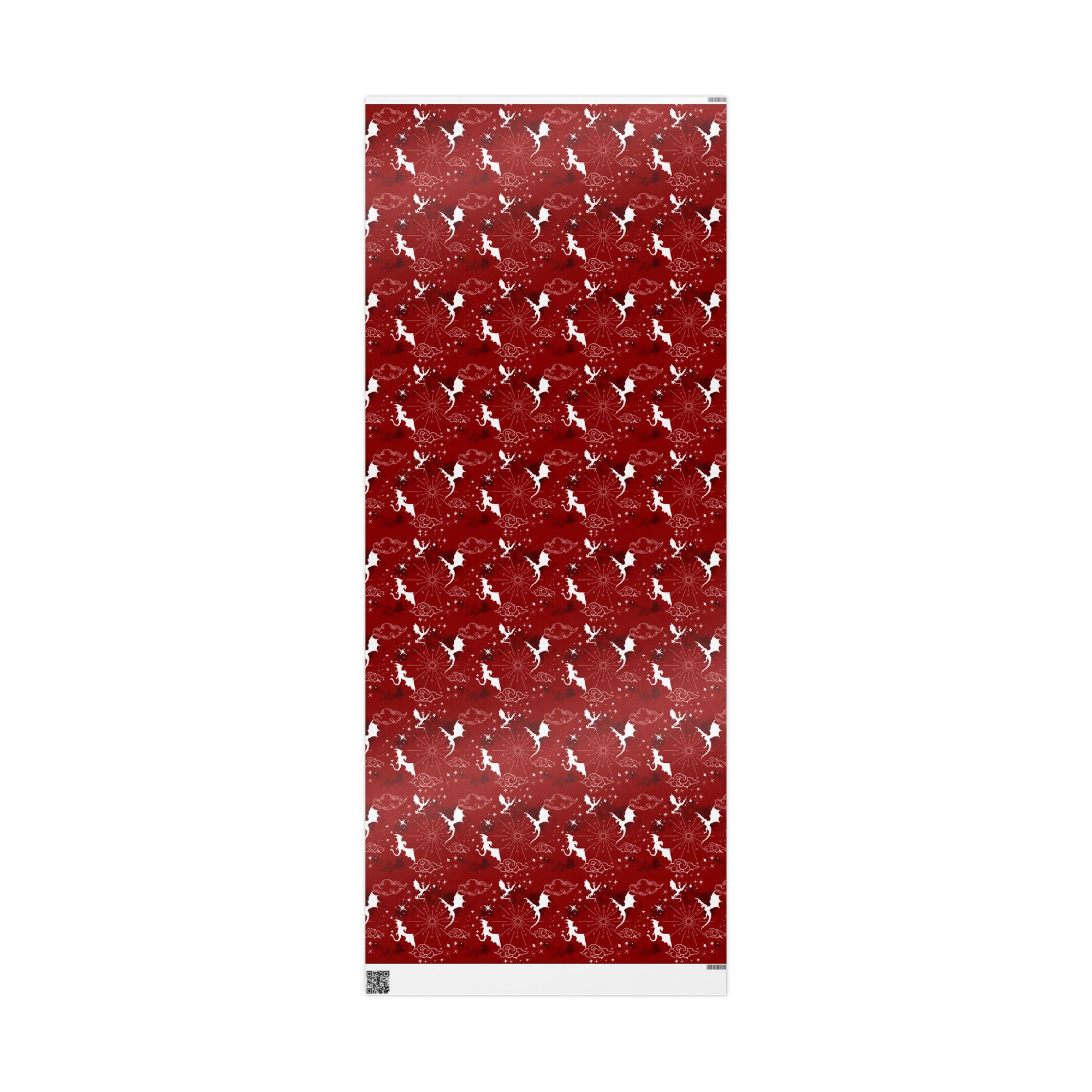 Red Dragon Age Wrapping Paper