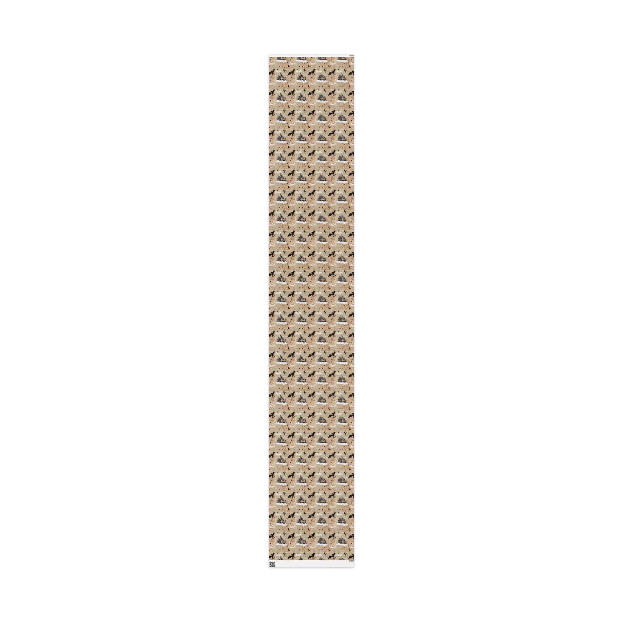 Castles in Pages Wrapping Paper