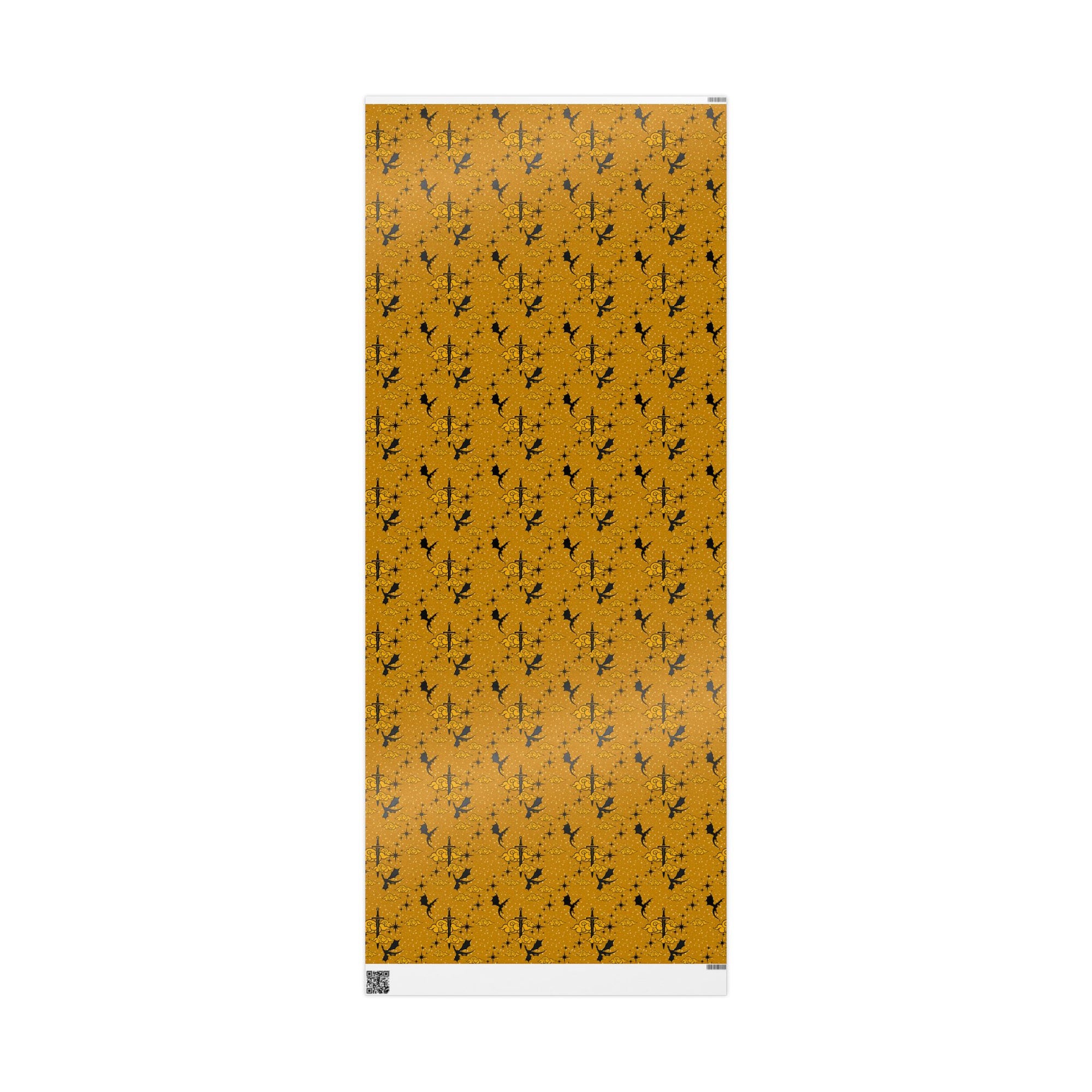 Golden Dragons Age Wrapping Paper