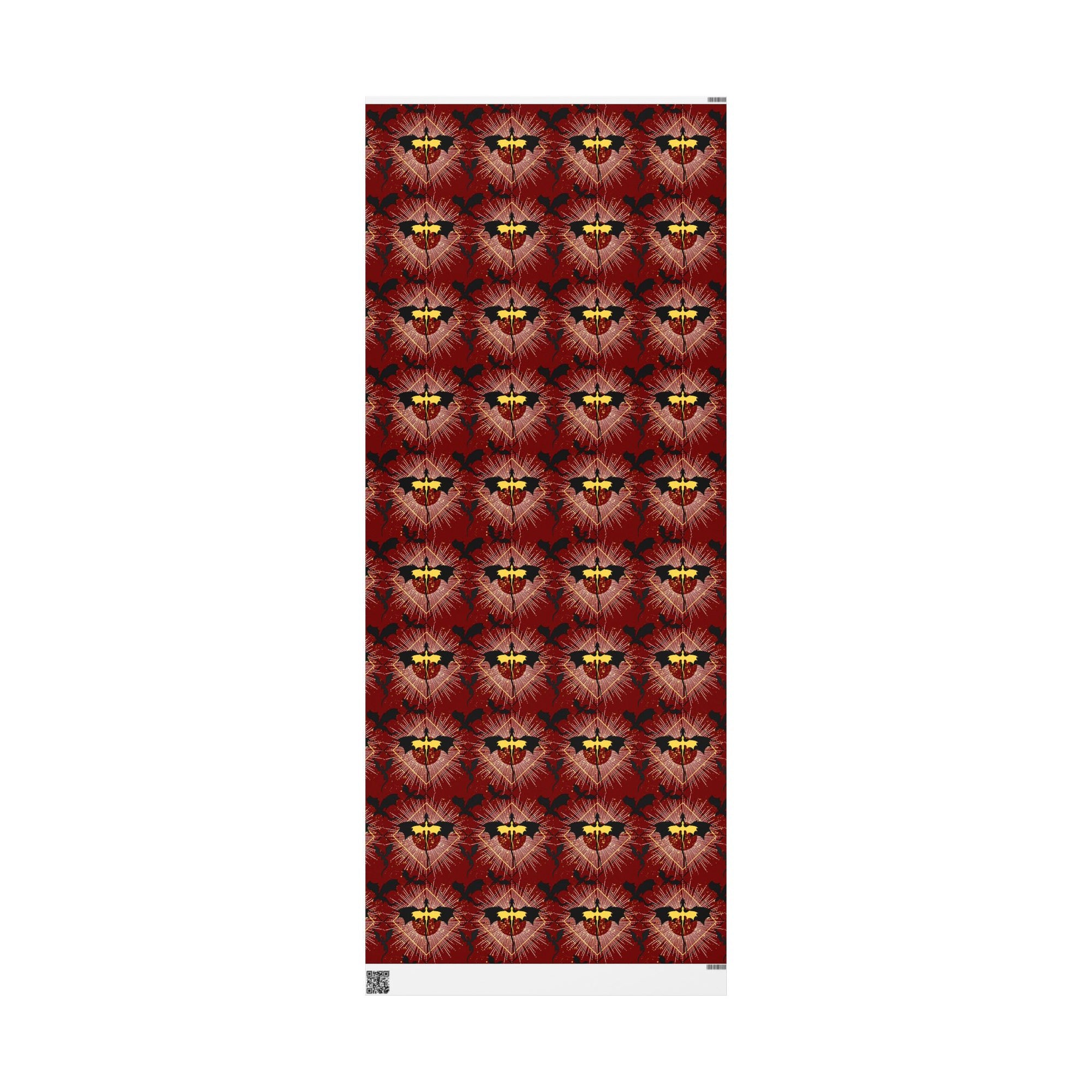 Cherry Red Dragon Wrapping Paper