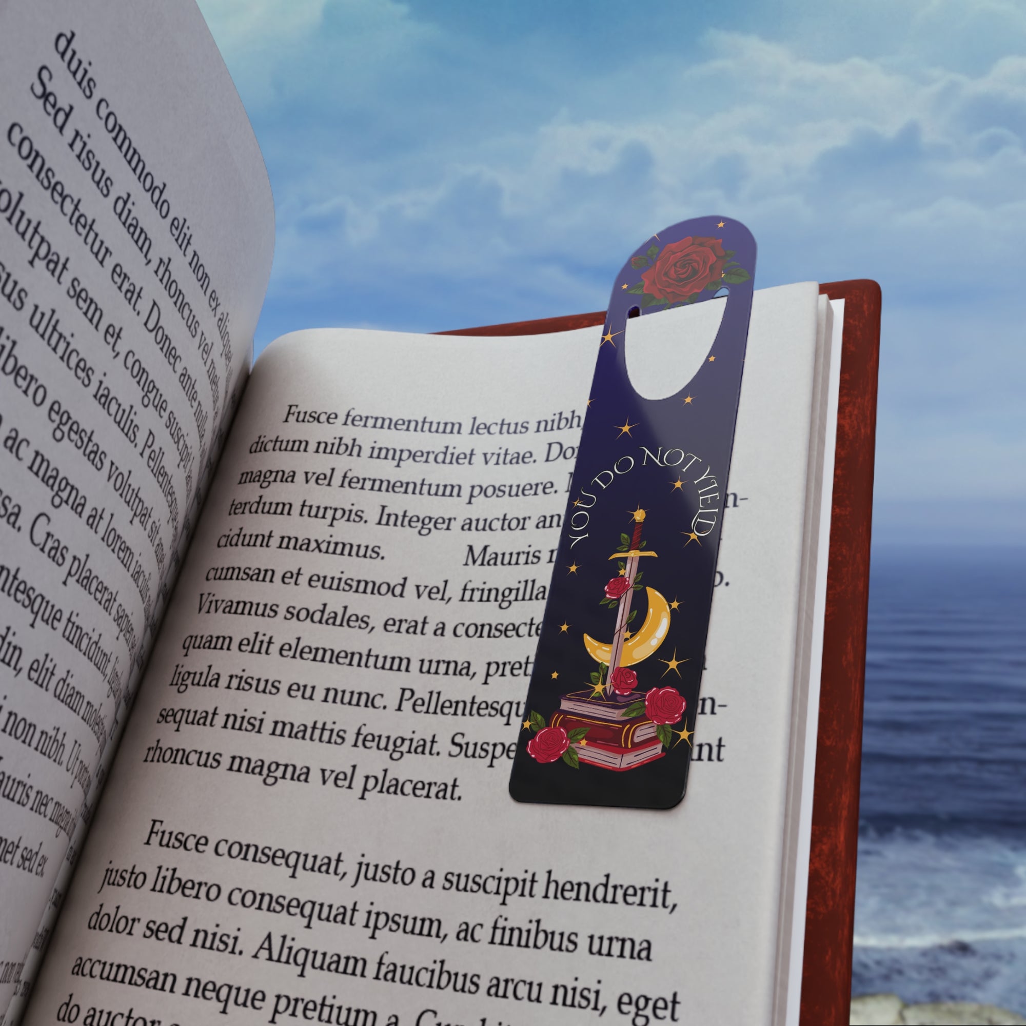 You Do Not Yield Starry Night Bookmark
