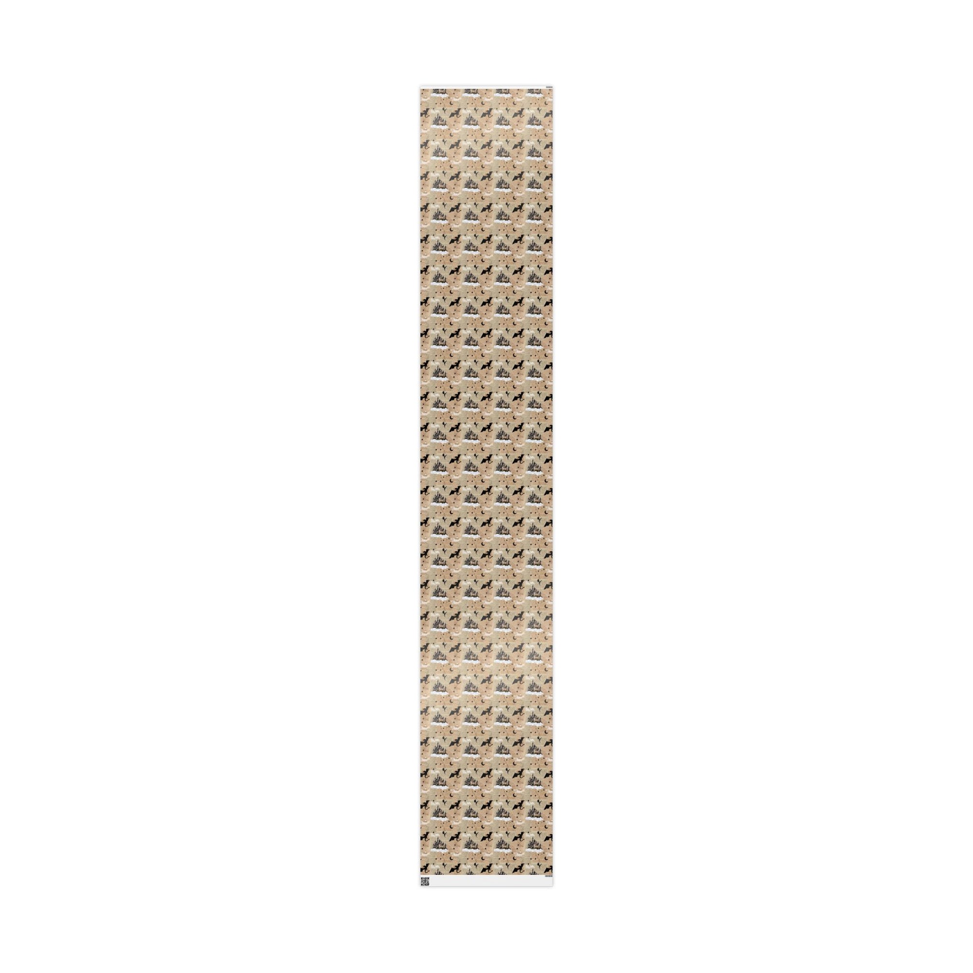 Castles in Pages Wrapping Paper