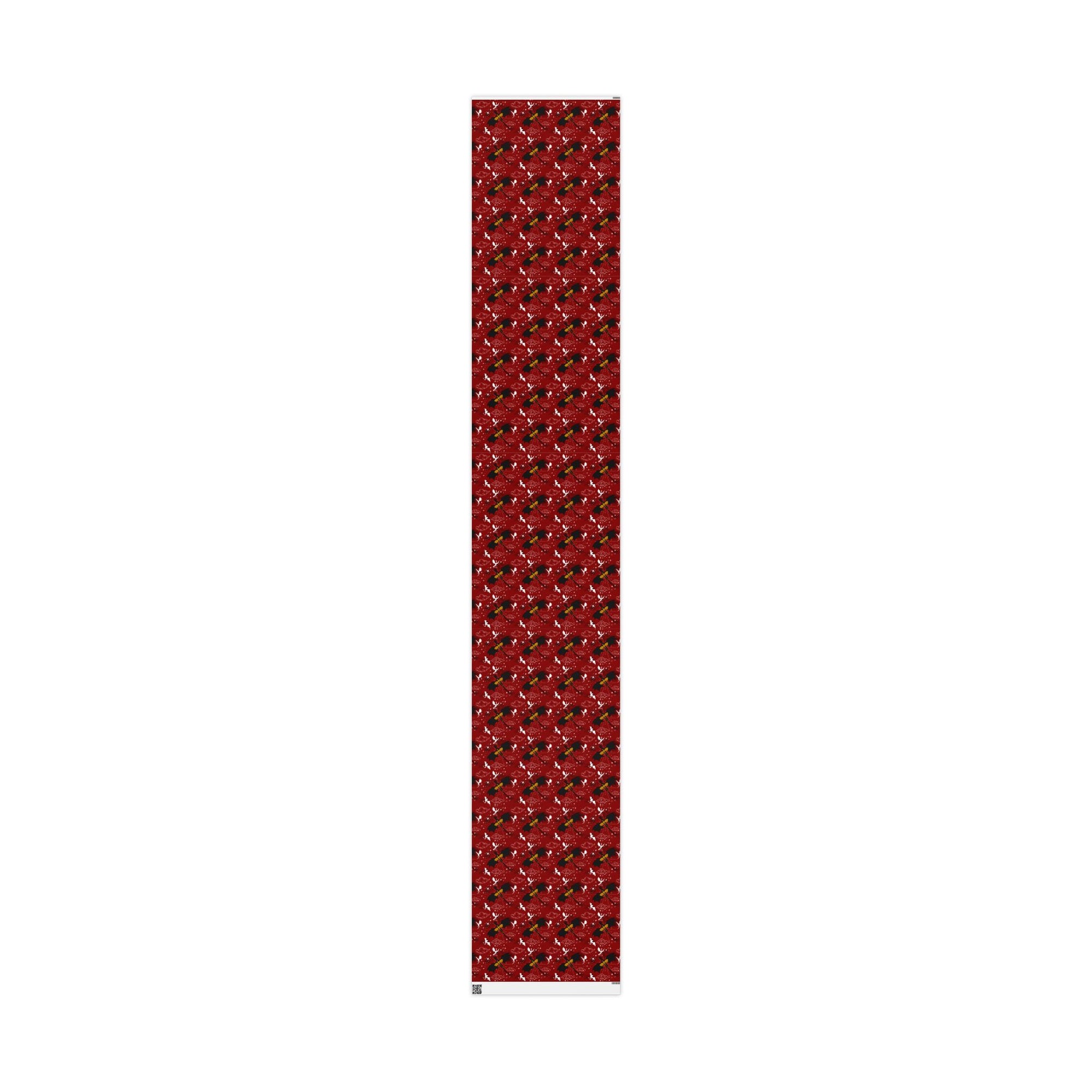 Dragons in Red Sky Wrapping Paper