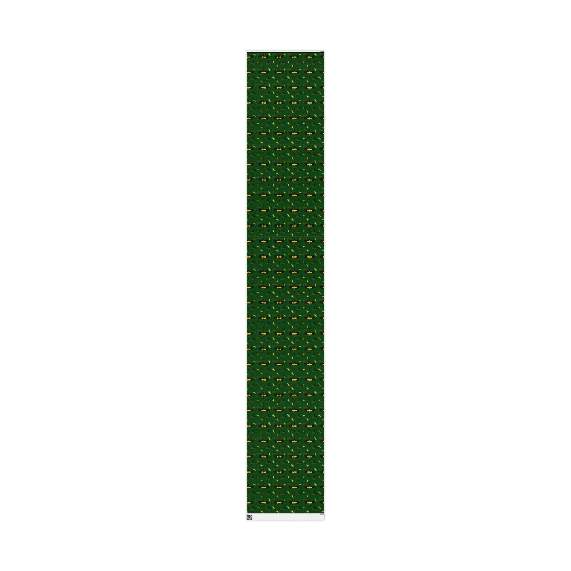 Dragon Green Stained Glass Wrapping Papers