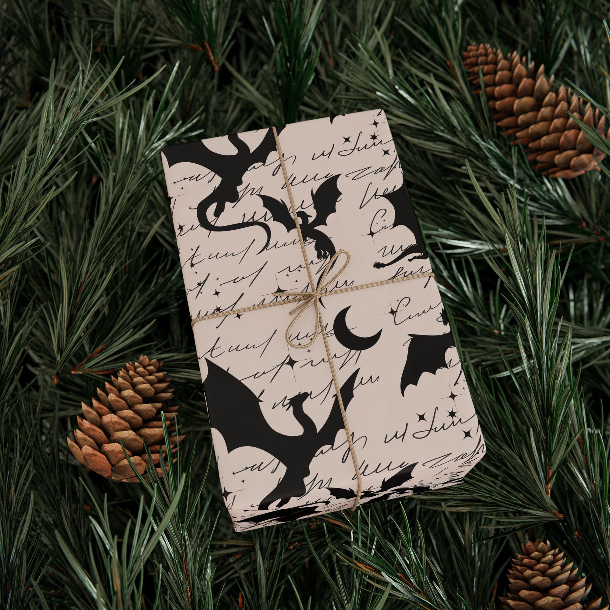 Dragons in Literacy Wrapping Paper