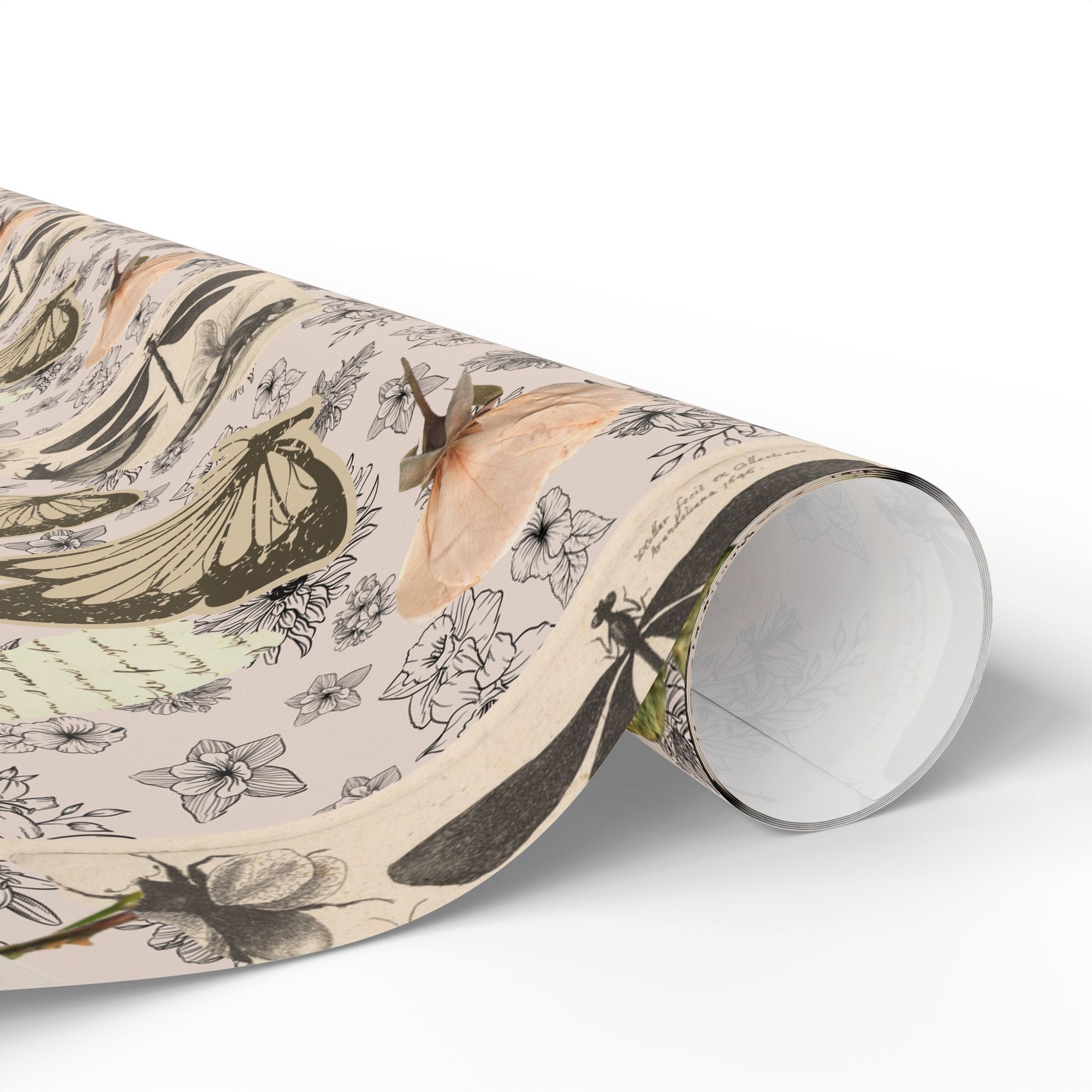 Junk Journal Wrapping Paper