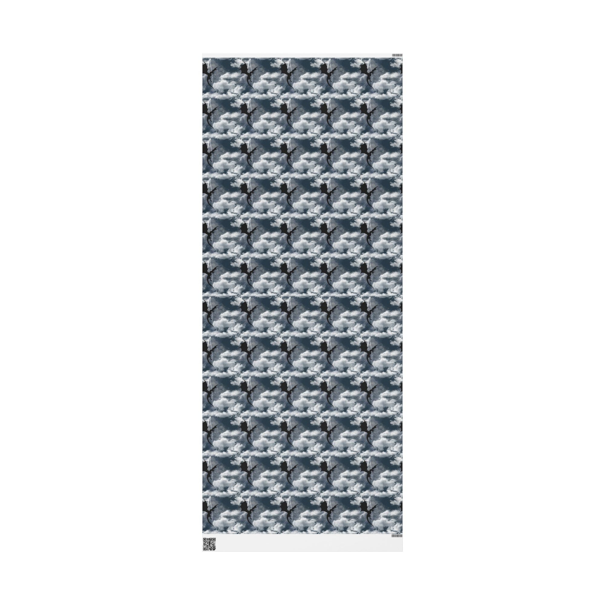 Dragon in Thee Storm Wrapping Paper