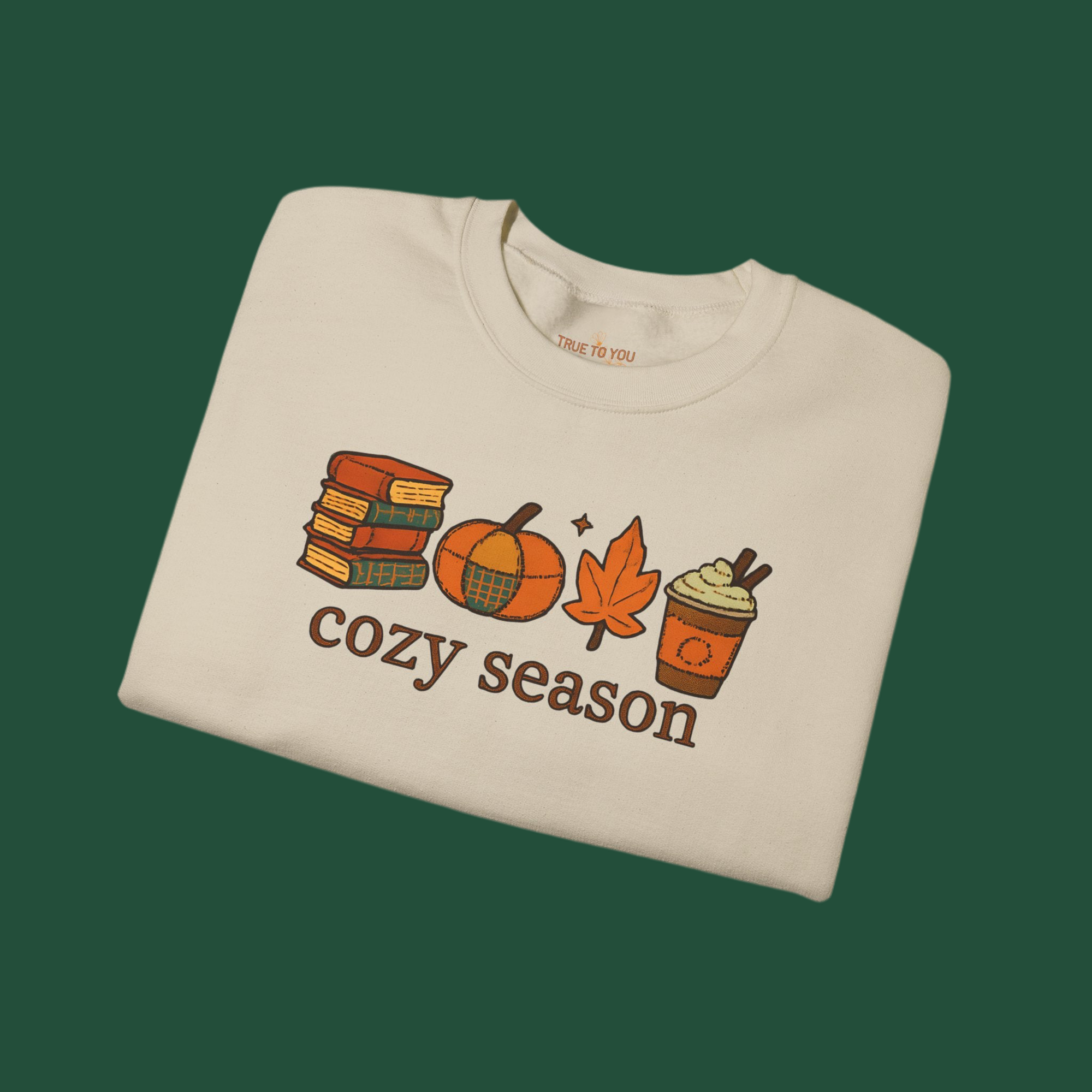 Cozy Season Crewneck Sweatshirt, Sand