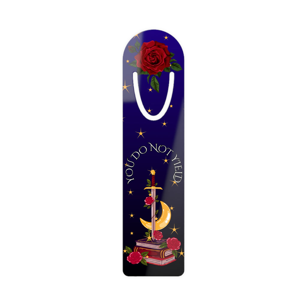 You Do Not Yield Starry Night Bookmark