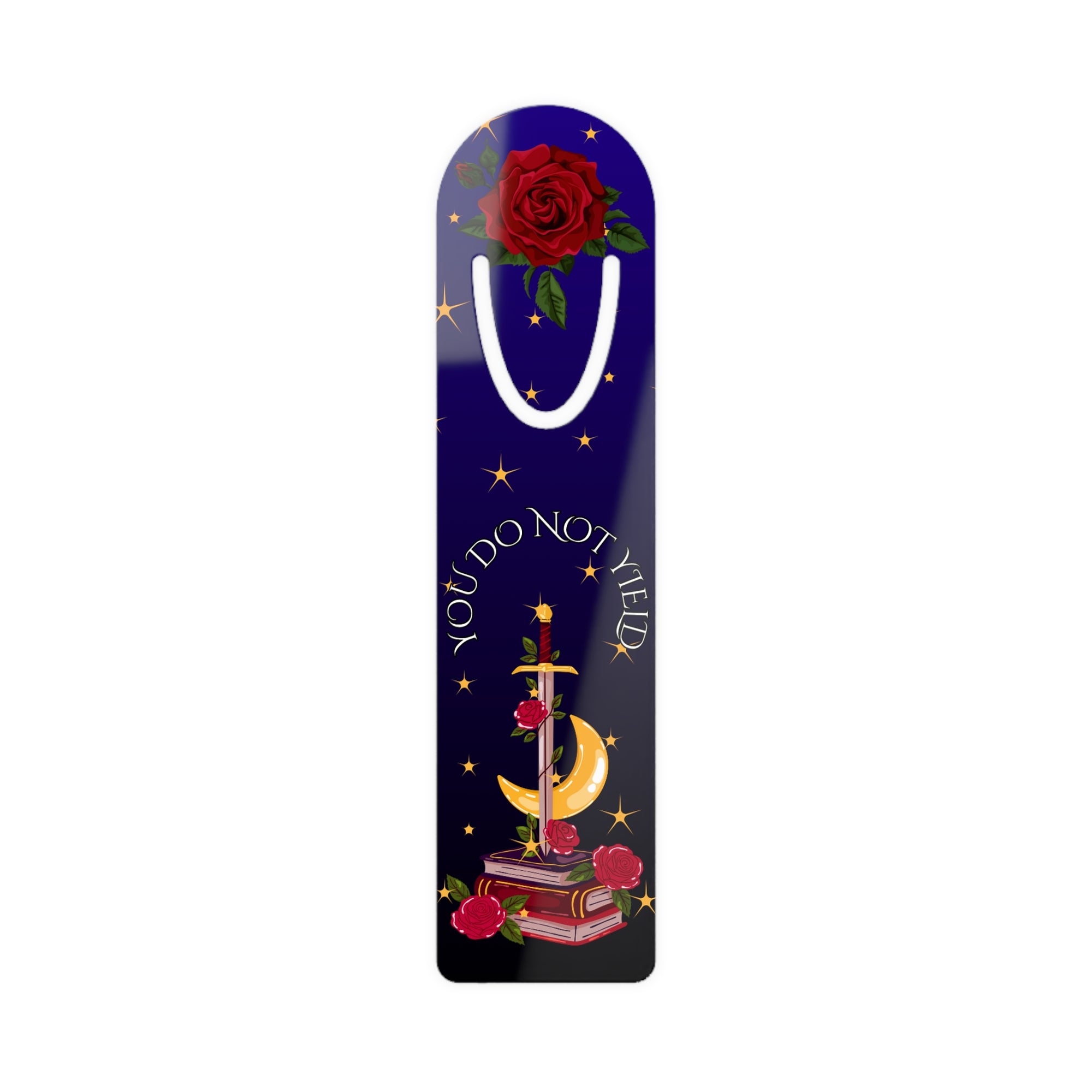 You Do Not Yield Starry Night Bookmark