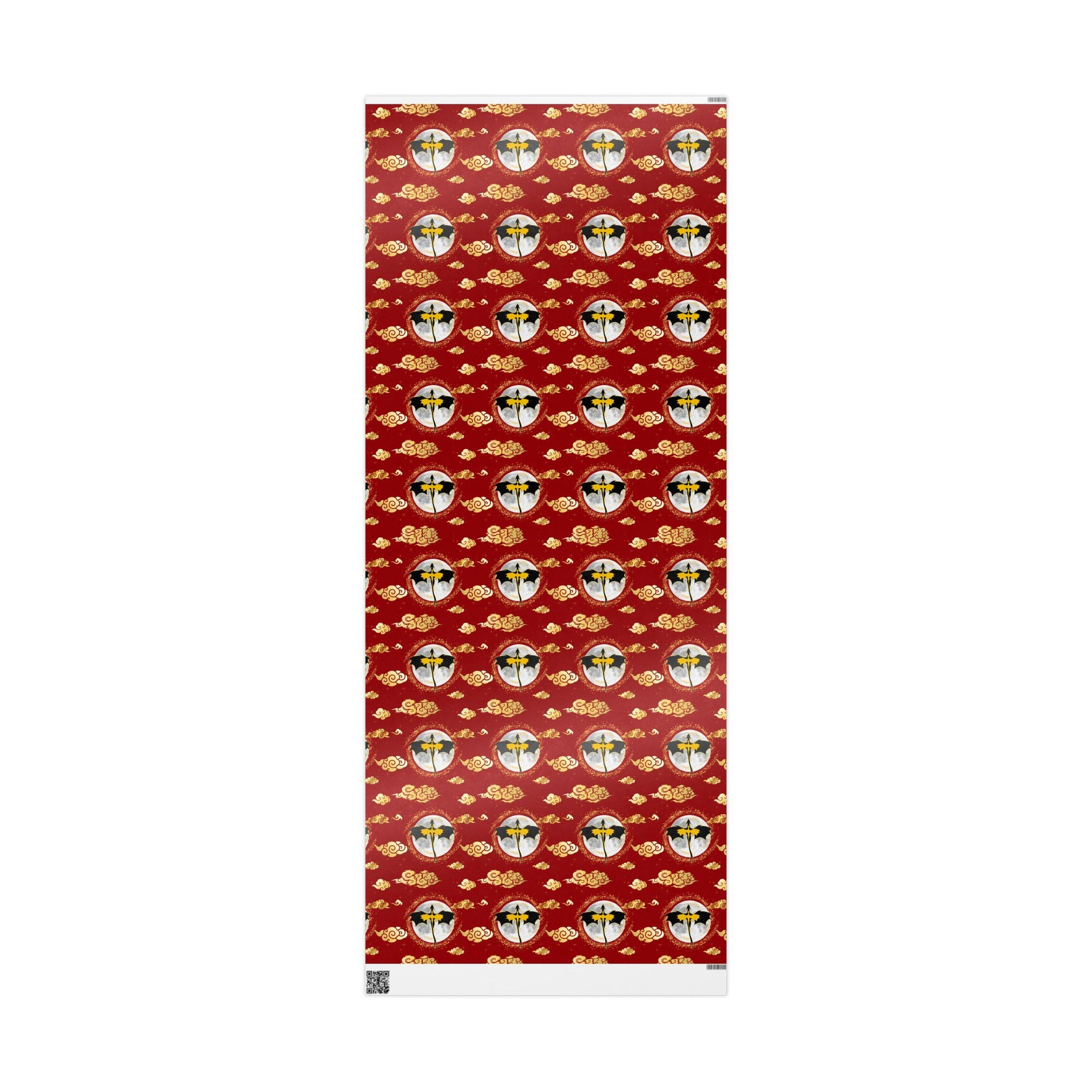 Dragons in Red Sky Wrapping Papers