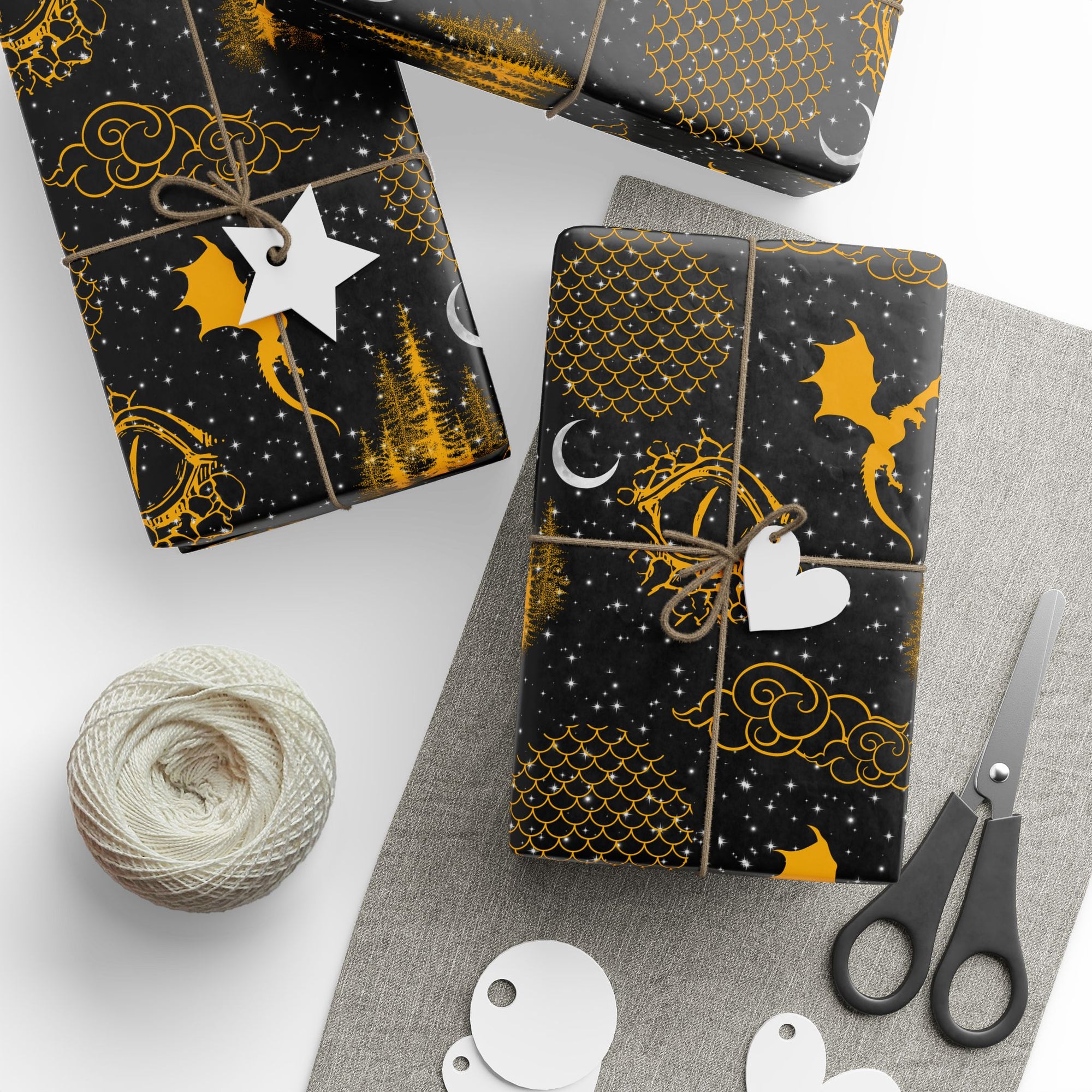 Dragon Fantasy Reader Wrapping Paper