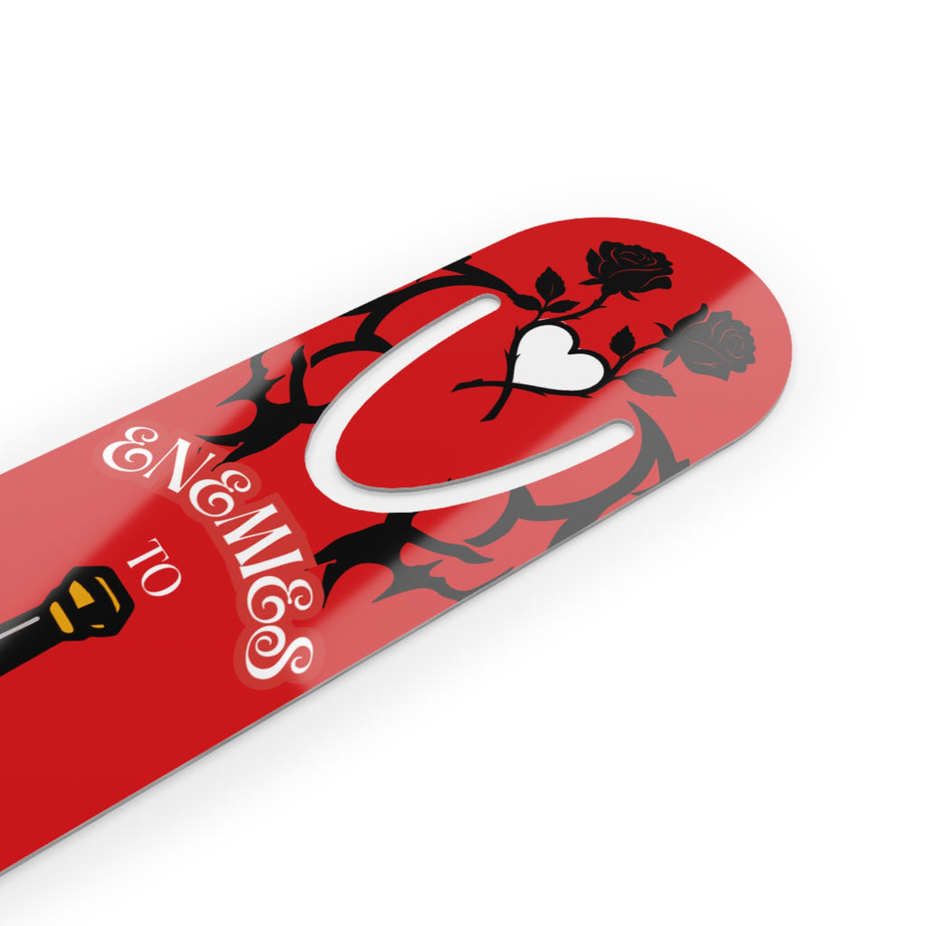 Enemies to Lovers Red Bookmark