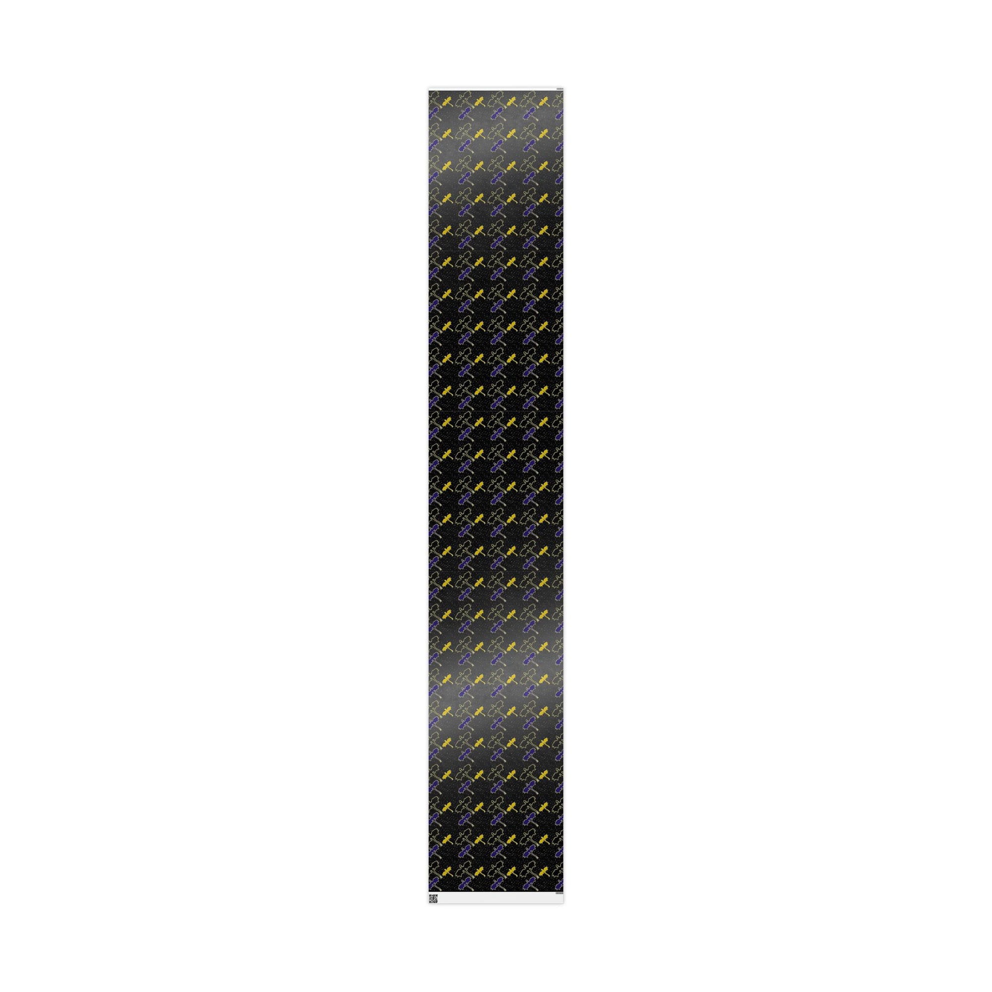 Three Dragons in Night Sky Wrapping Paper