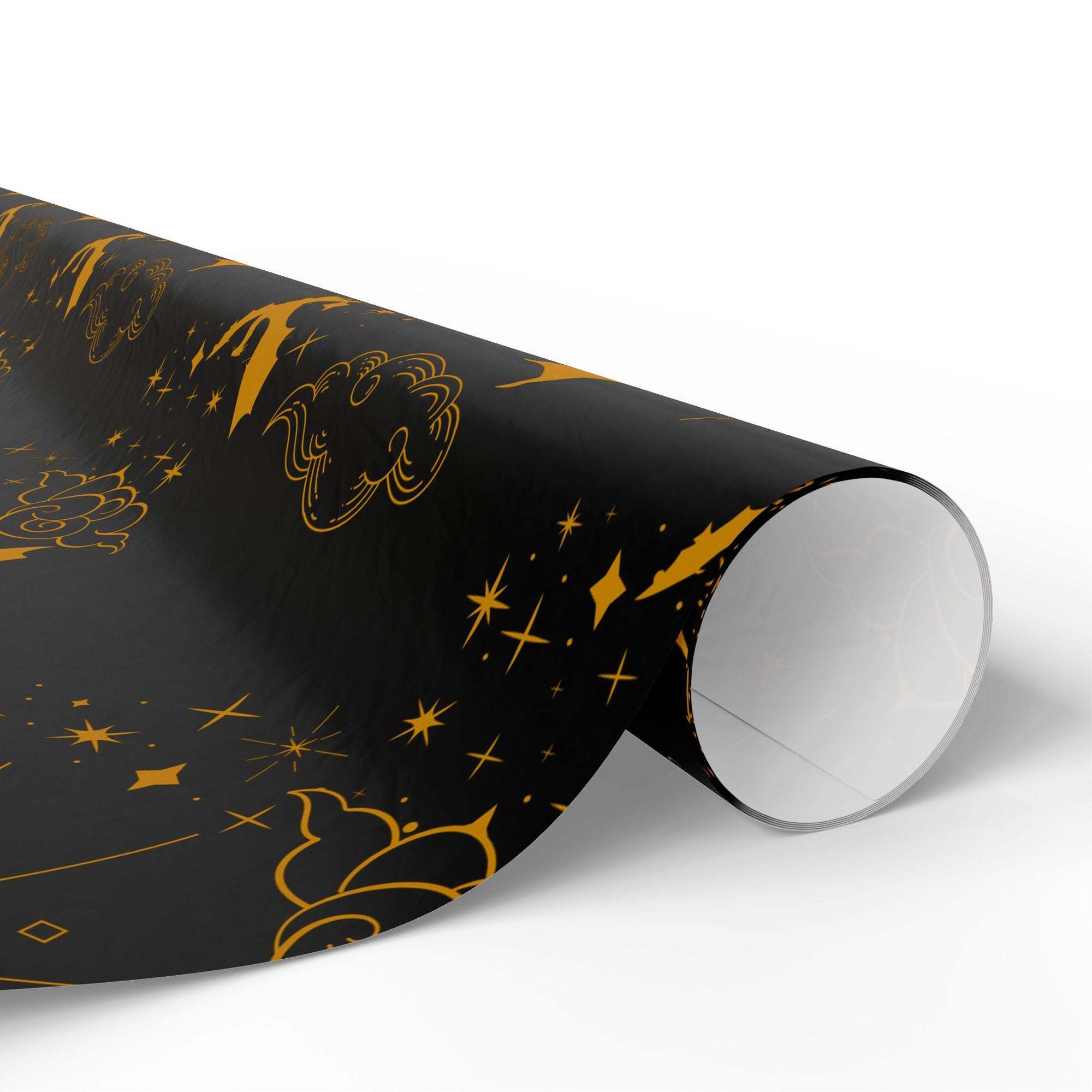 Royal Dragons in Night Wrapping Paper