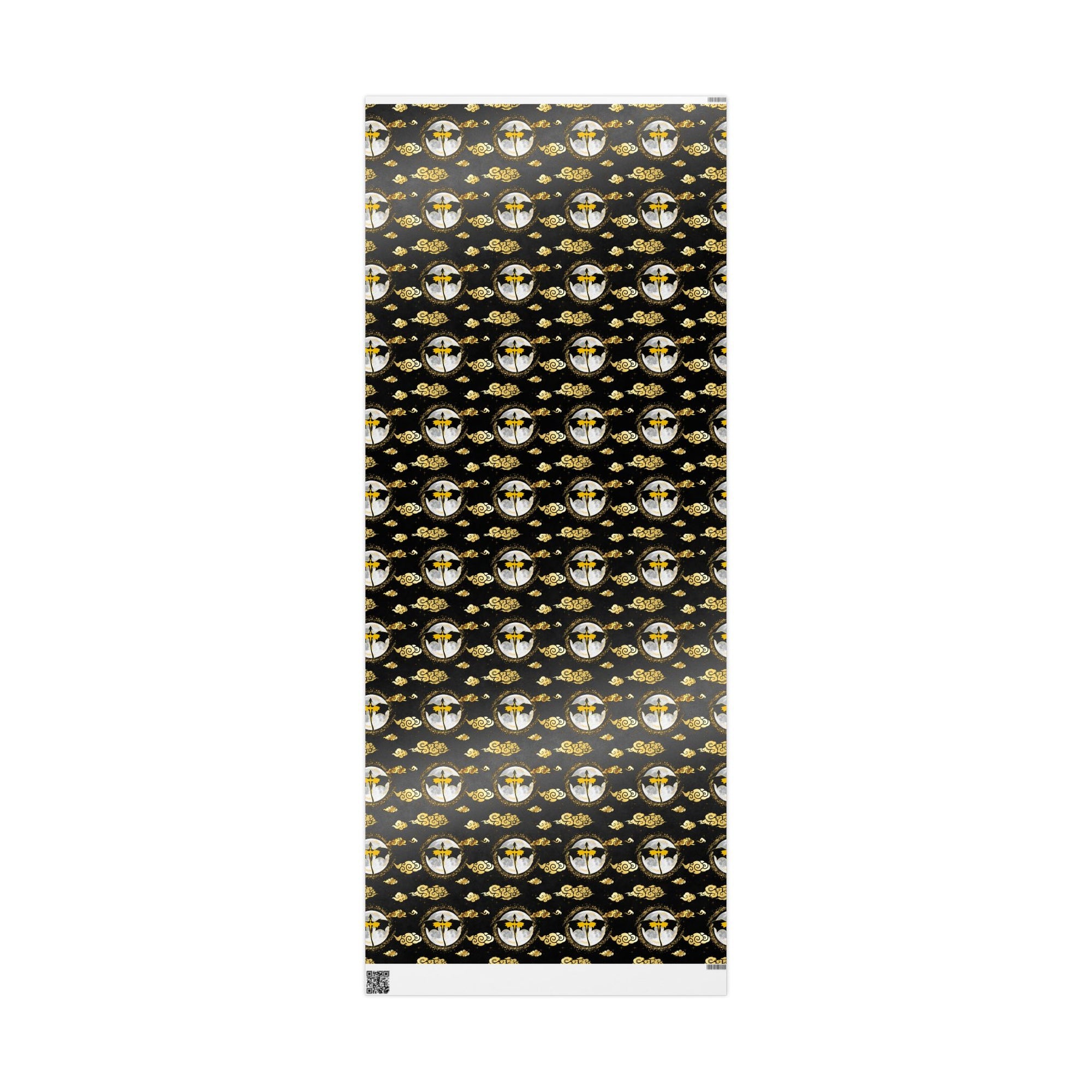 Dragons in Moonlight Wrapping Papers
