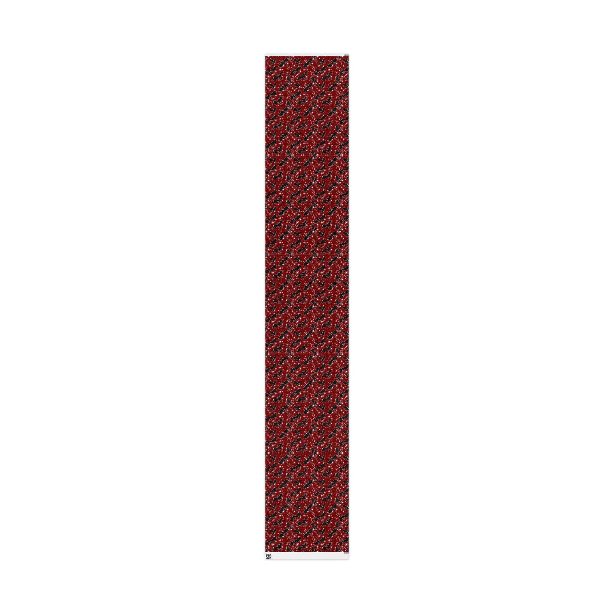 Dragons in Red Starry Wrapping Papers