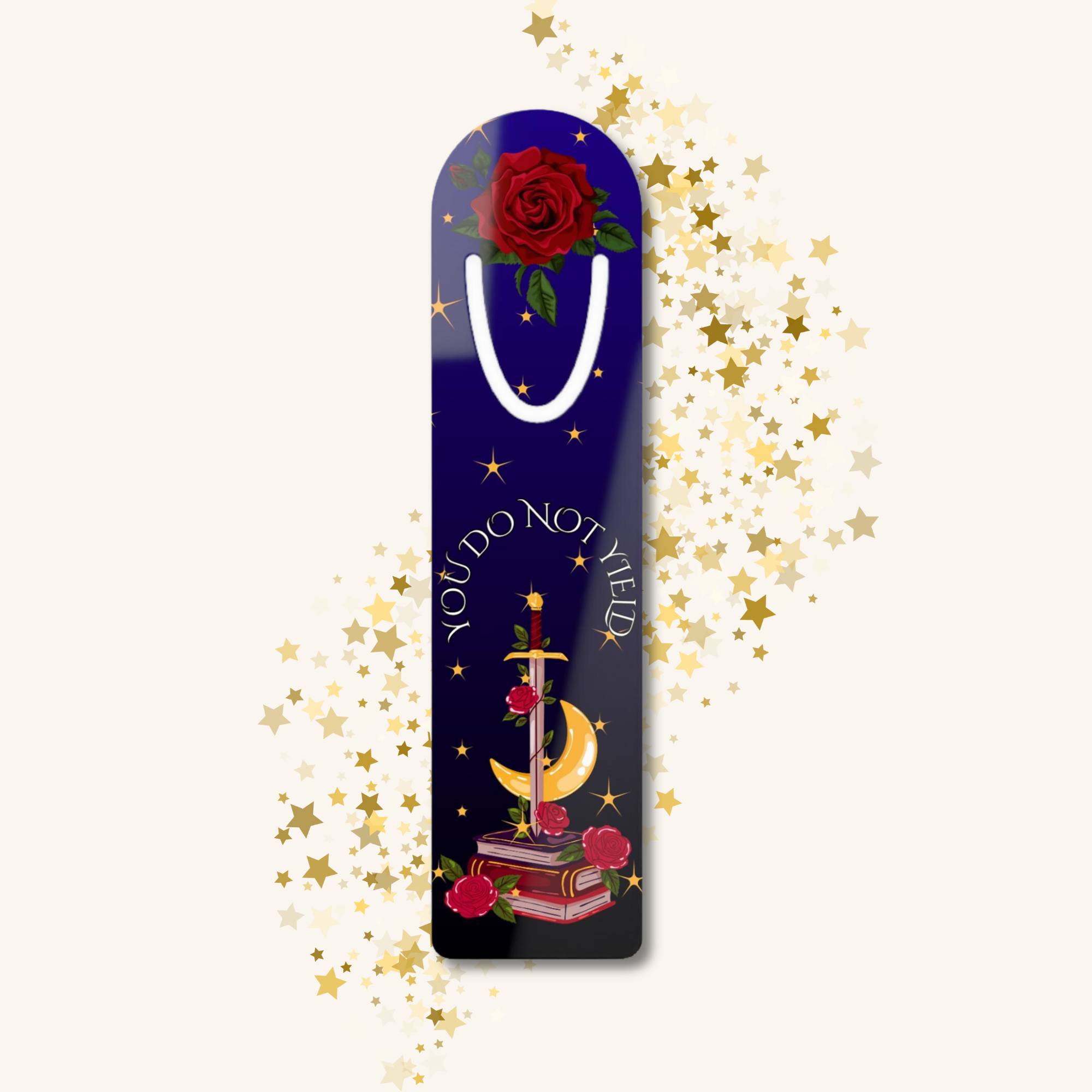 You Do Not Yield Starry Night Bookmark