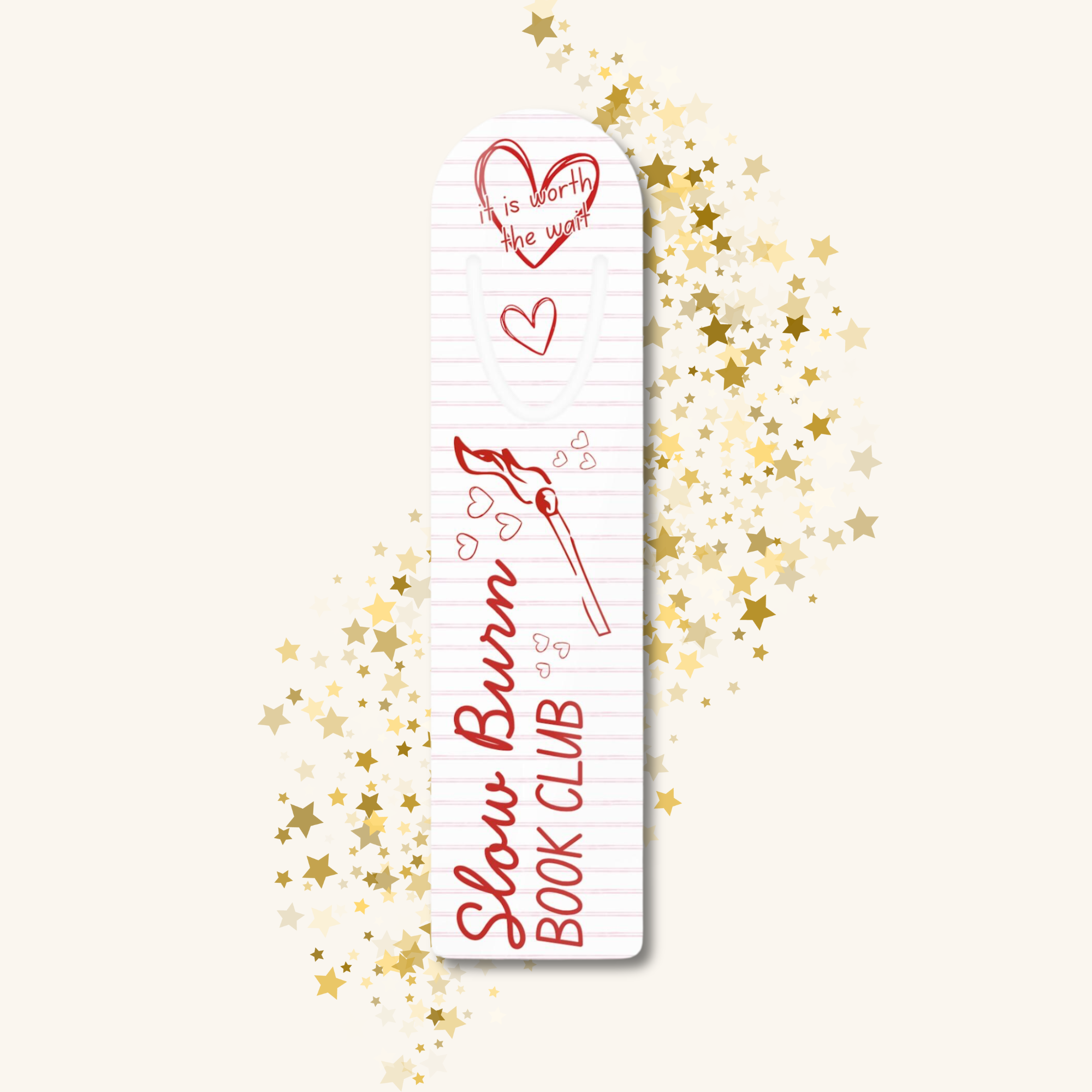 Slow Burn Book Club Bookmark