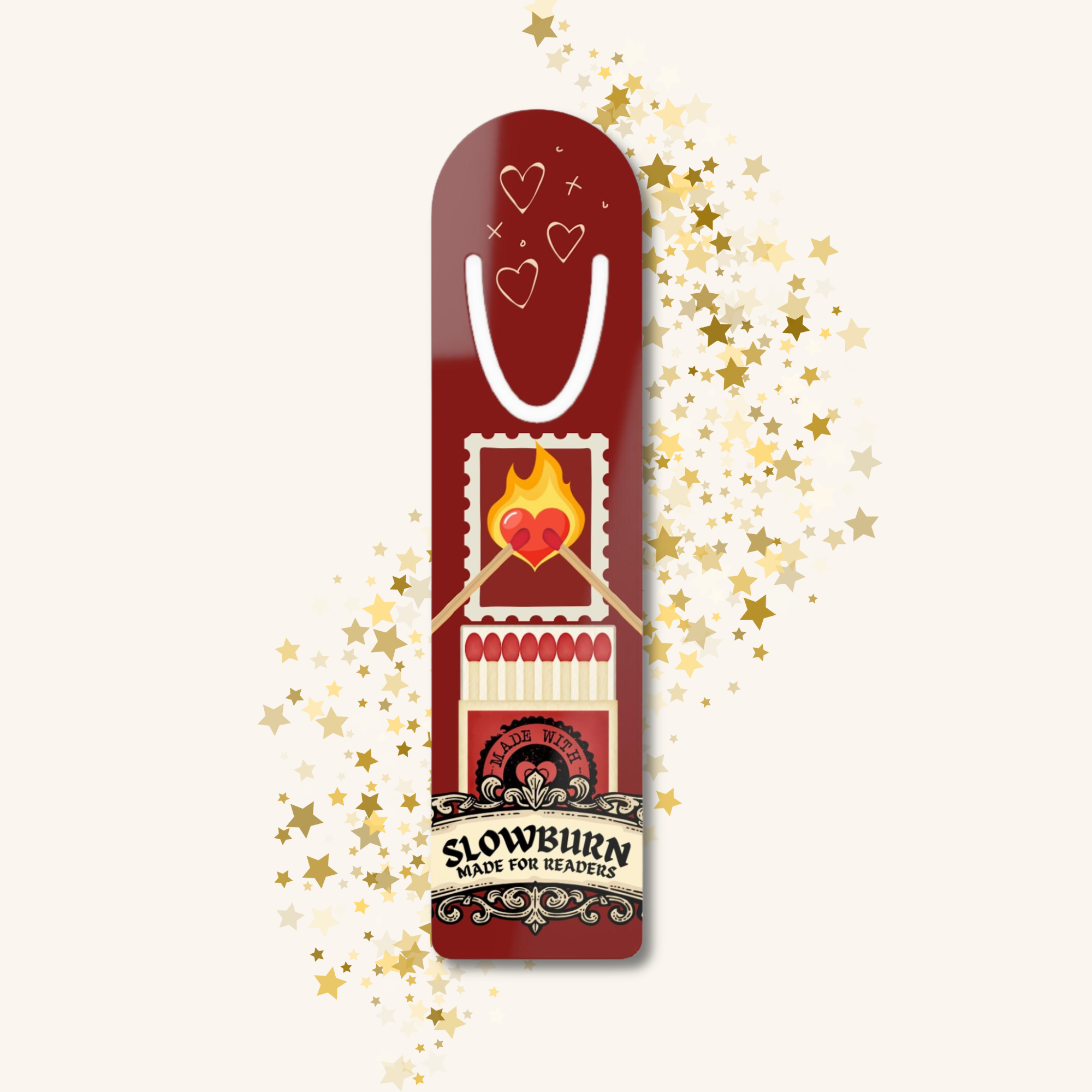 Slowburn Vintage Matches Bookmark