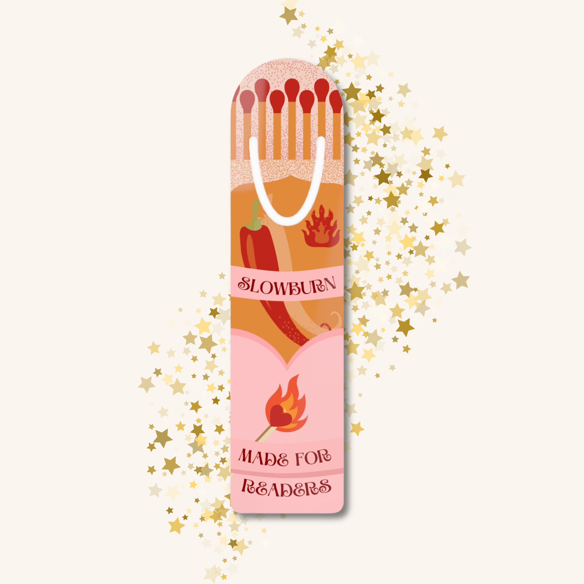 Slowburn Spicy Matches Book Bookmark