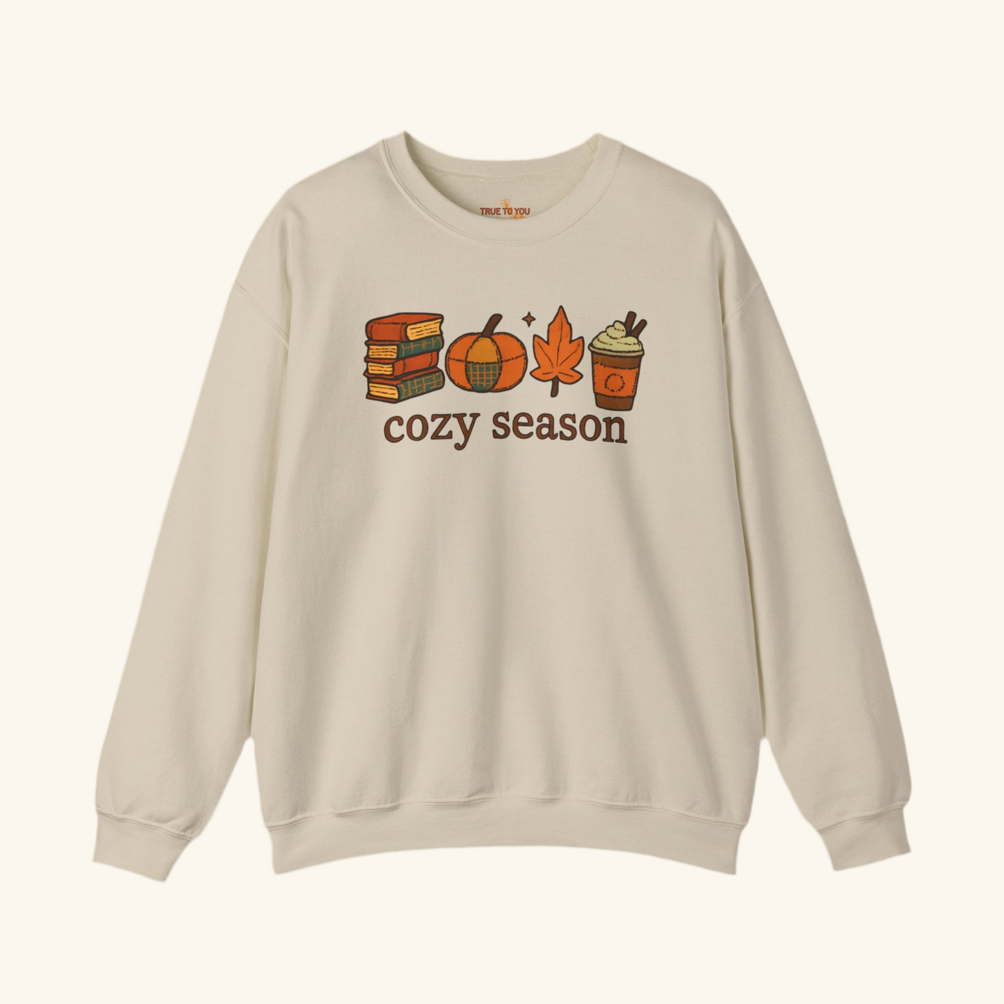 Cozy Season Crewneck Sweatshirt, Sand